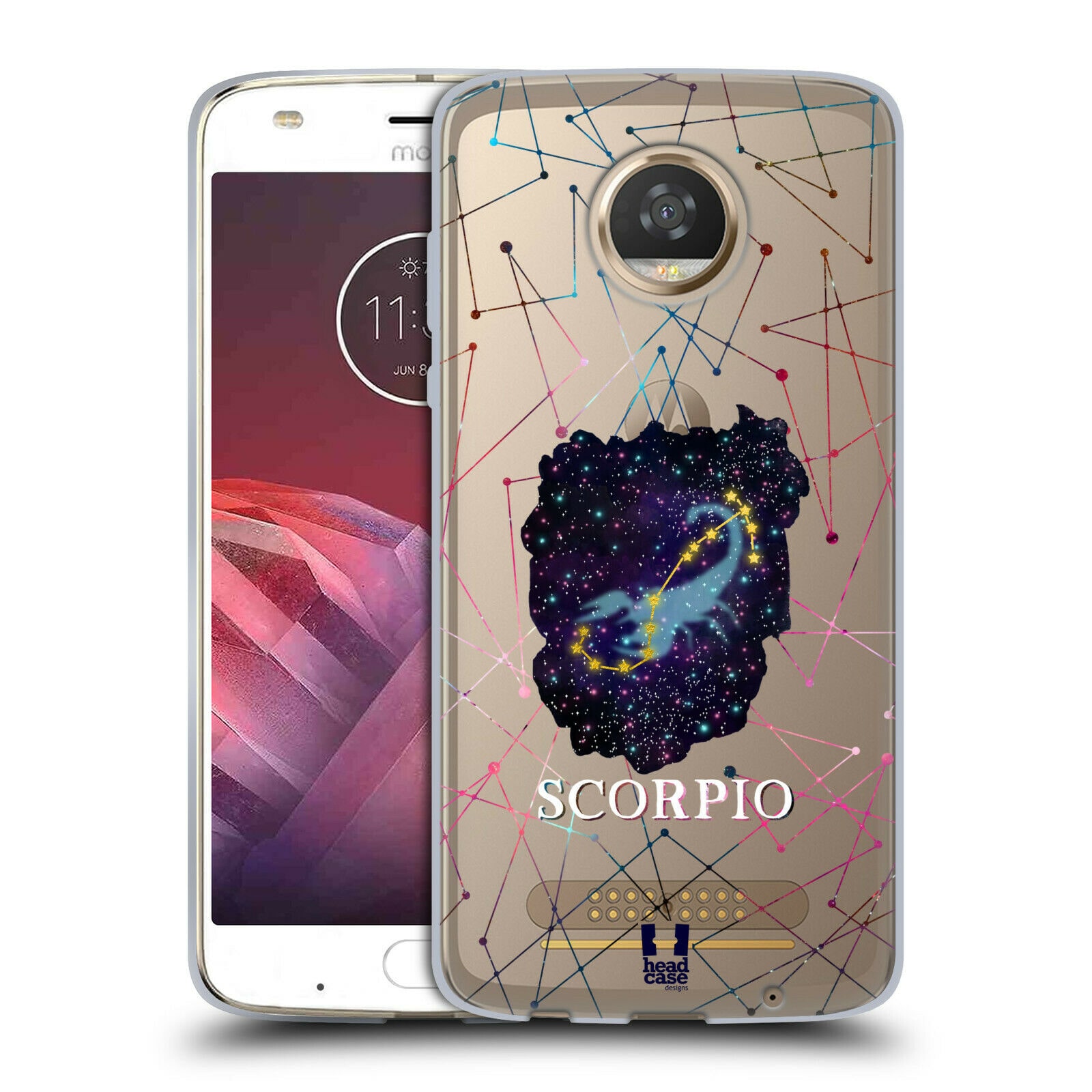 

HEAD CASE DESIGNS ZODIAC CONSTELLATION GEL CASE FOR MOTOROLA PHONES