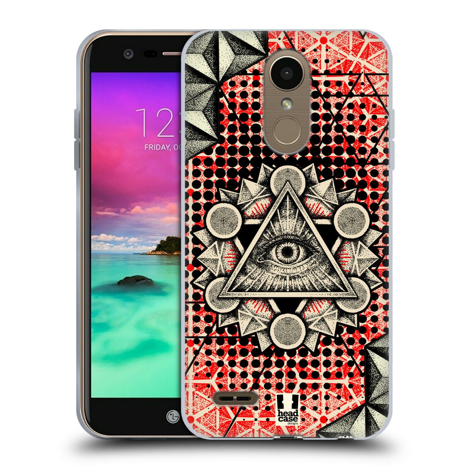 

HEAD CASE DESIGNS STIPPLE ART 2 SOFT GEL CASE FOR LG PHONES 1
