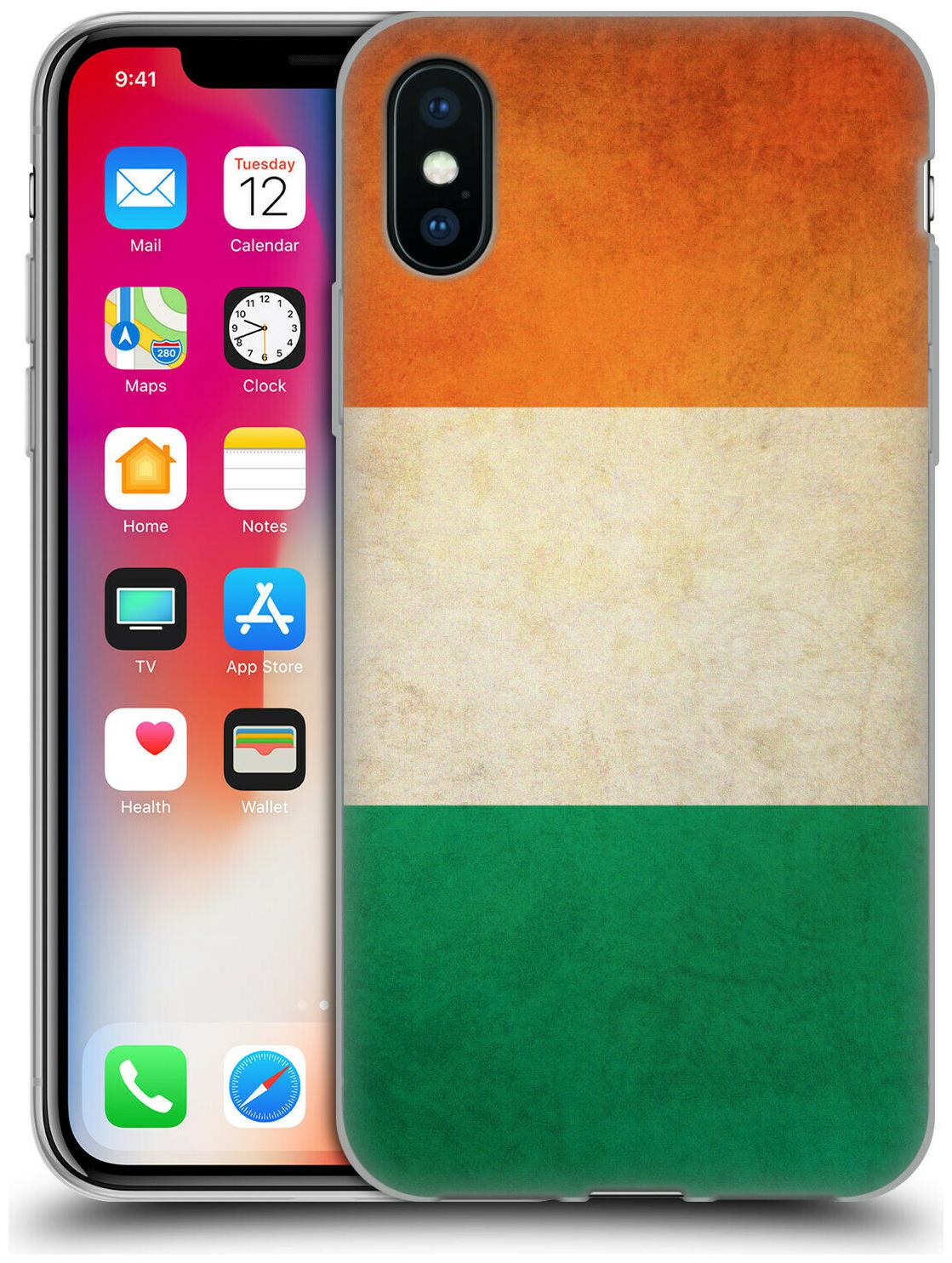 

HEAD CASE DESIGNS VINTAGE FLAGS SOFT GEL CASE FOR APPLE iPHONE PHONES