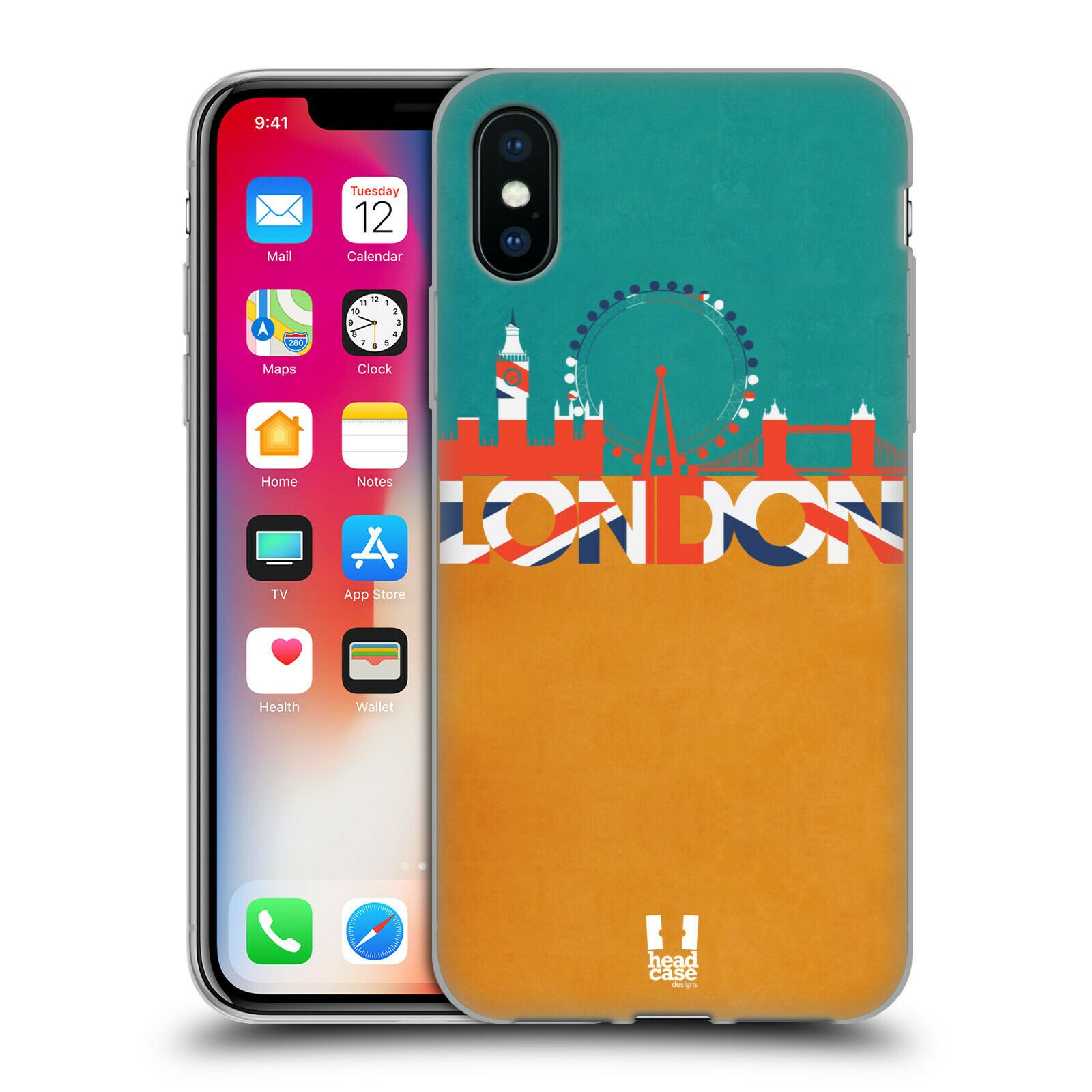

HEAD CASE DESIGNS LONDON CITYSCAPE SOFT GEL CASE FOR APPLE iPHONE PHONES