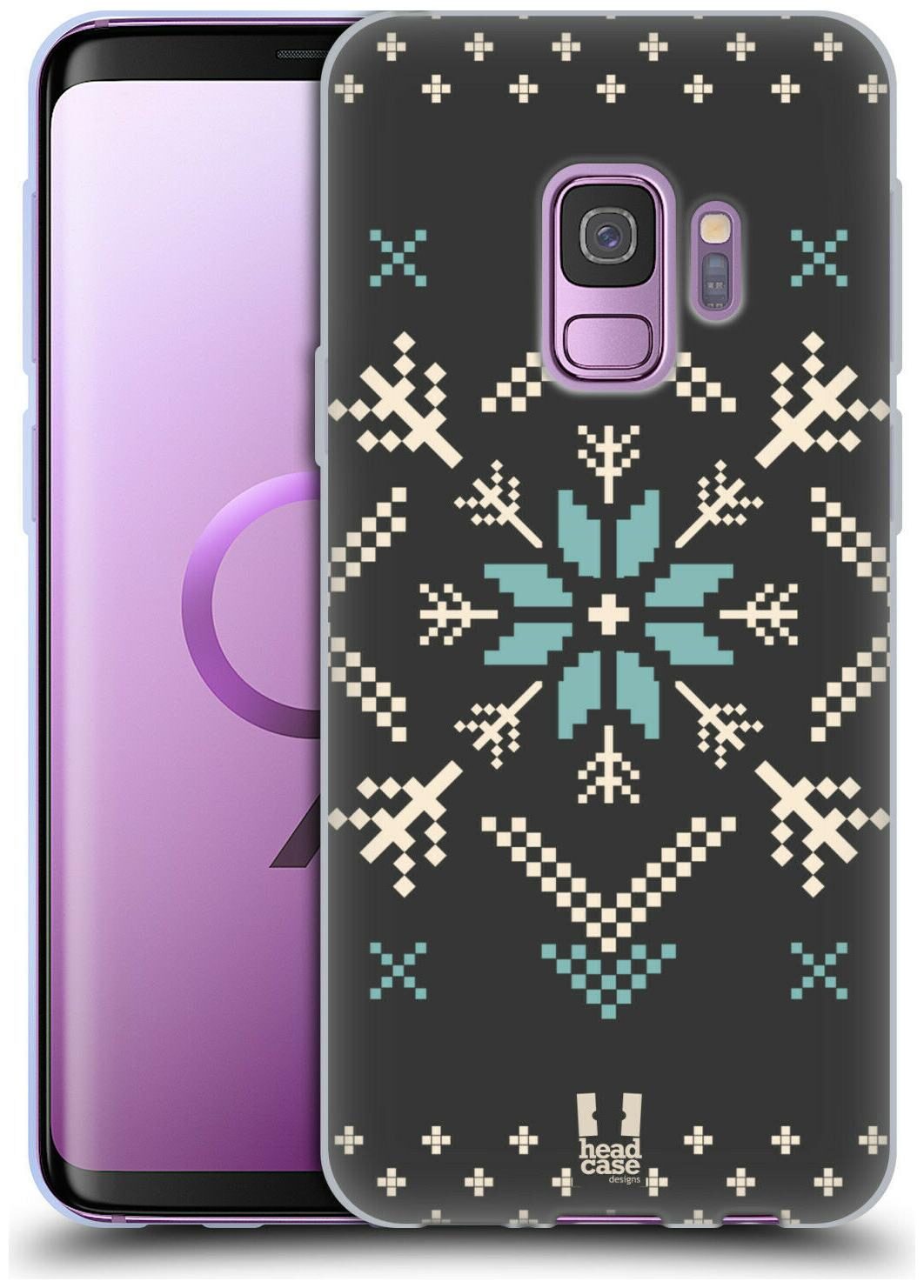 

HEAD CASE DESIGNS FAIR ISLE WINTER PRINTS GEL CASE FOR SAMSUNG PHONES 1