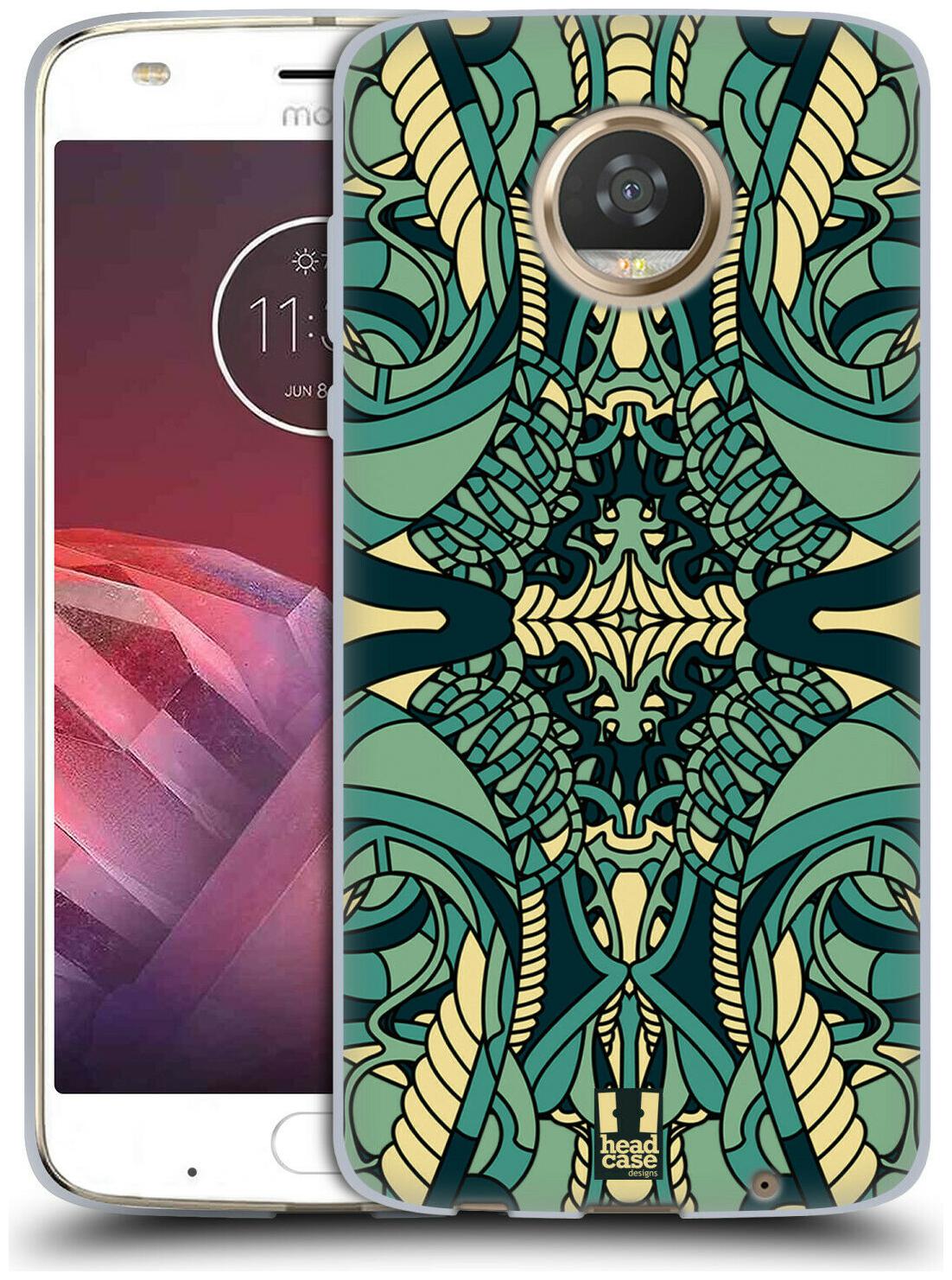 

HEAD CASE DESIGNS ABSTRACT ALIEN PATTERNS SOFT GEL CASE FOR MOTOROLA PHONES