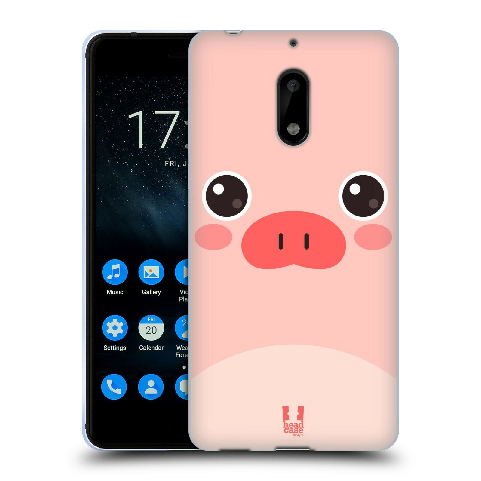 

HEAD CASE DESIGNS CARTOON ANIMAL FACES 3 GEL CASE FOR NOKIA PHONES 1