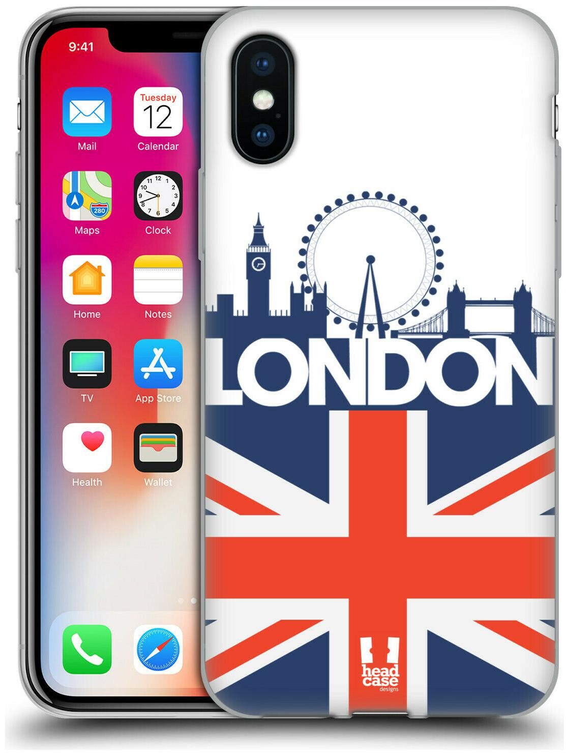 

HEAD CASE DESIGNS LONDON CITYSCAPE SOFT GEL CASE FOR APPLE iPHONE PHONES