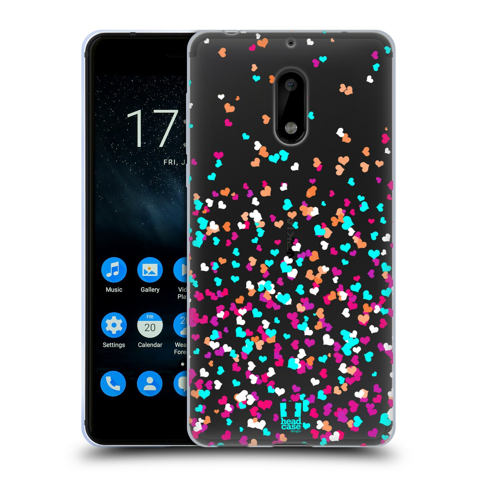 

HEAD CASE DESIGNS CONFETTI GEL CASE FOR NOKIA PHONES 1