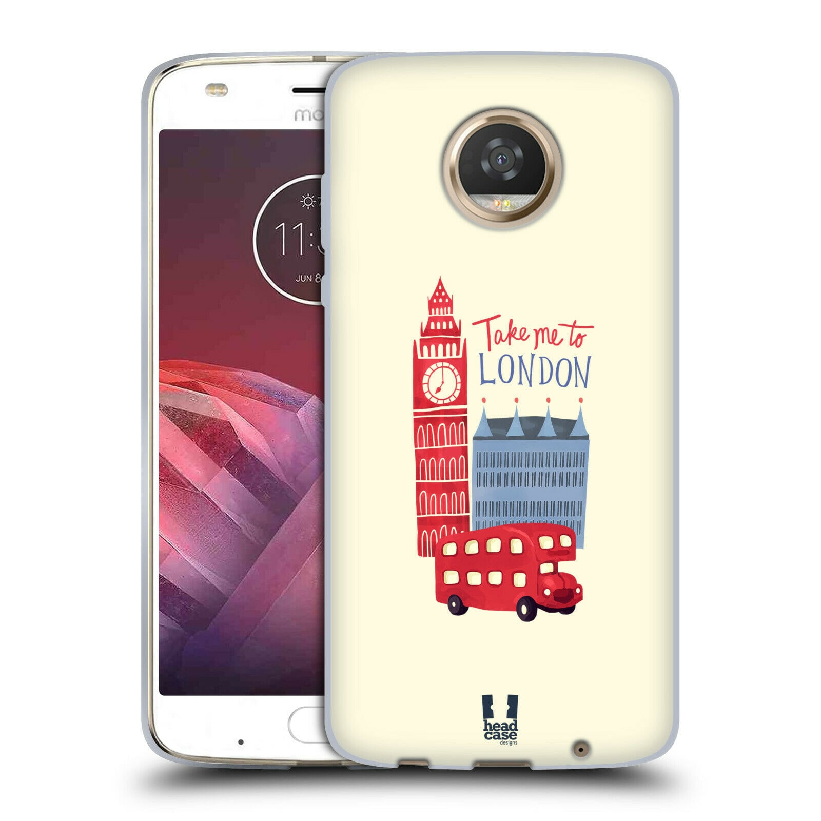 

HEAD CASE DESIGNS I DREAM OF LONDON GEL CASE FOR MOTOROLA PHONES