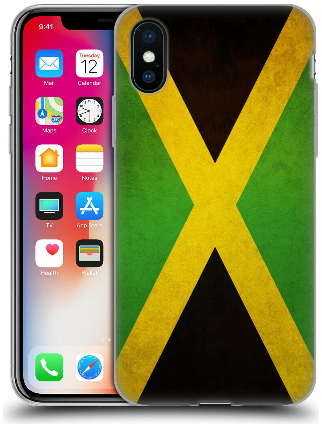 

HEAD CASE DESIGNS VINTAGE FLAGS SOFT GEL CASE FOR APPLE iPHONE PHONES