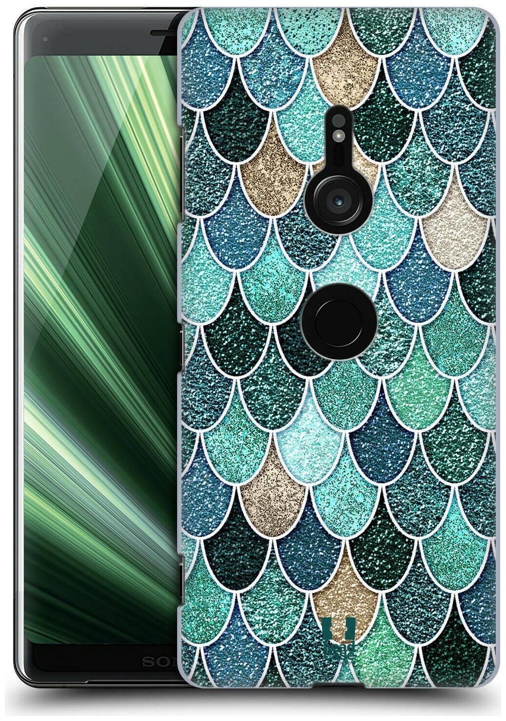 

HEAD CASE DESIGNS MERMAID SCALES PATTERNS HARD BACK CASE FOR SONY PHONES 1
