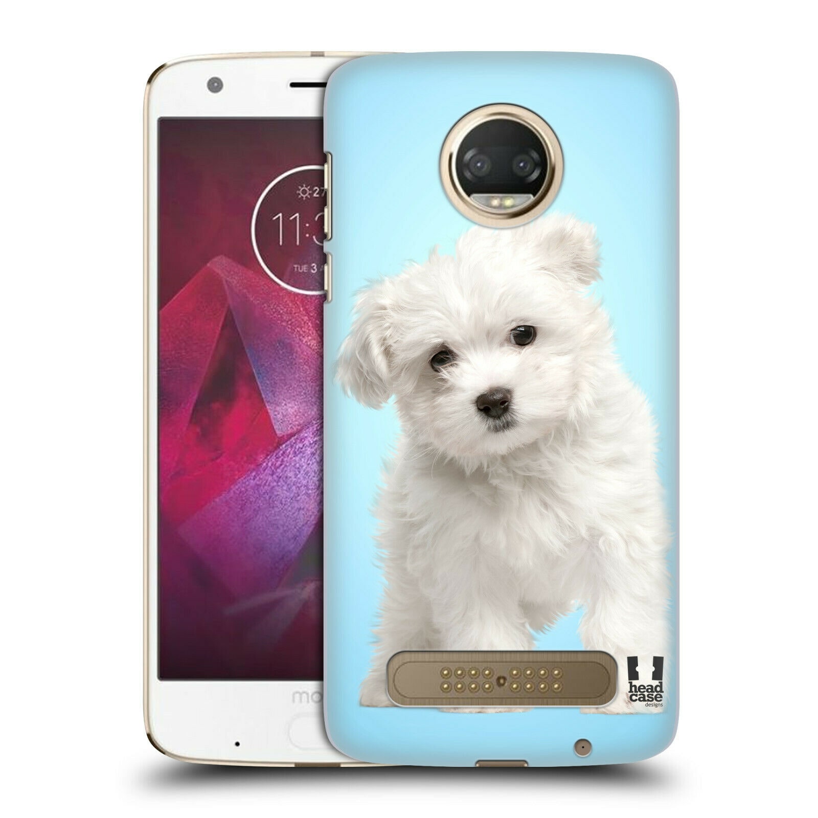 

HEAD CASE DESIGNS POPULAR DOG BREEDS HARD BACK CASE FOR MOTOROLA PHONES 1