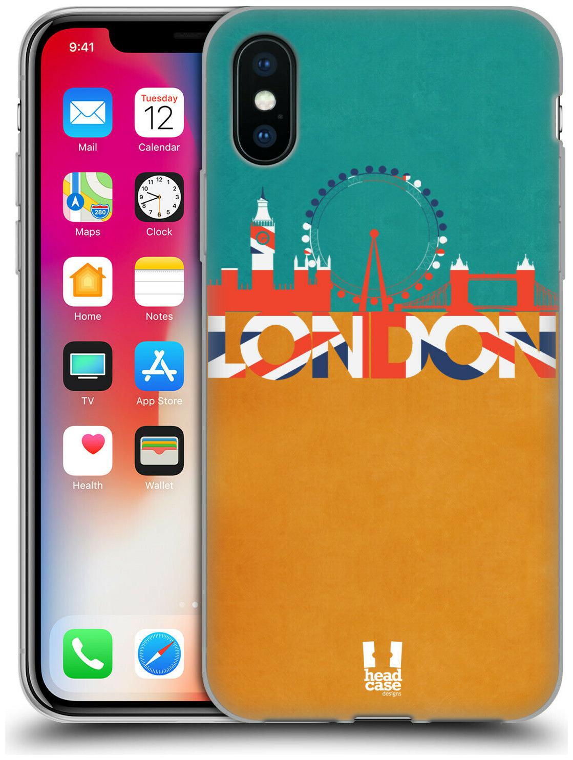 

HEAD CASE DESIGNS LONDON CITYSCAPE SOFT GEL CASE FOR APPLE iPHONE PHONES