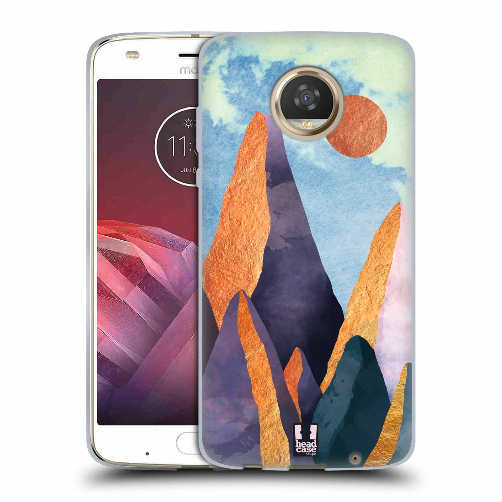 

HEAD CASE DESIGNS GOLD LANDSCAPES SOFT GEL CASE FOR MOTOROLA PHONES