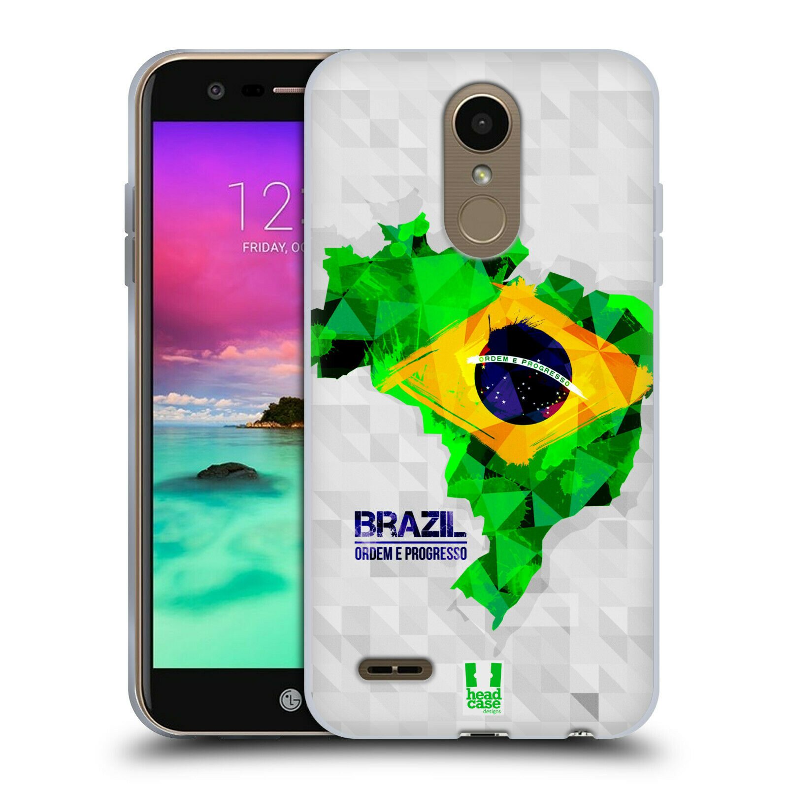 

HEAD CASE DESIGNS GEOMETRIC MAPS SOFT GEL CASE FOR LG PHONES 1