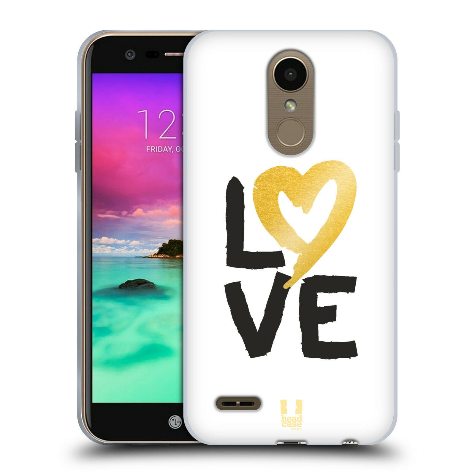 

HEAD CASE DESIGNS GRAND AS GOLD SOFT GEL CASE FOR LG PHONES 1