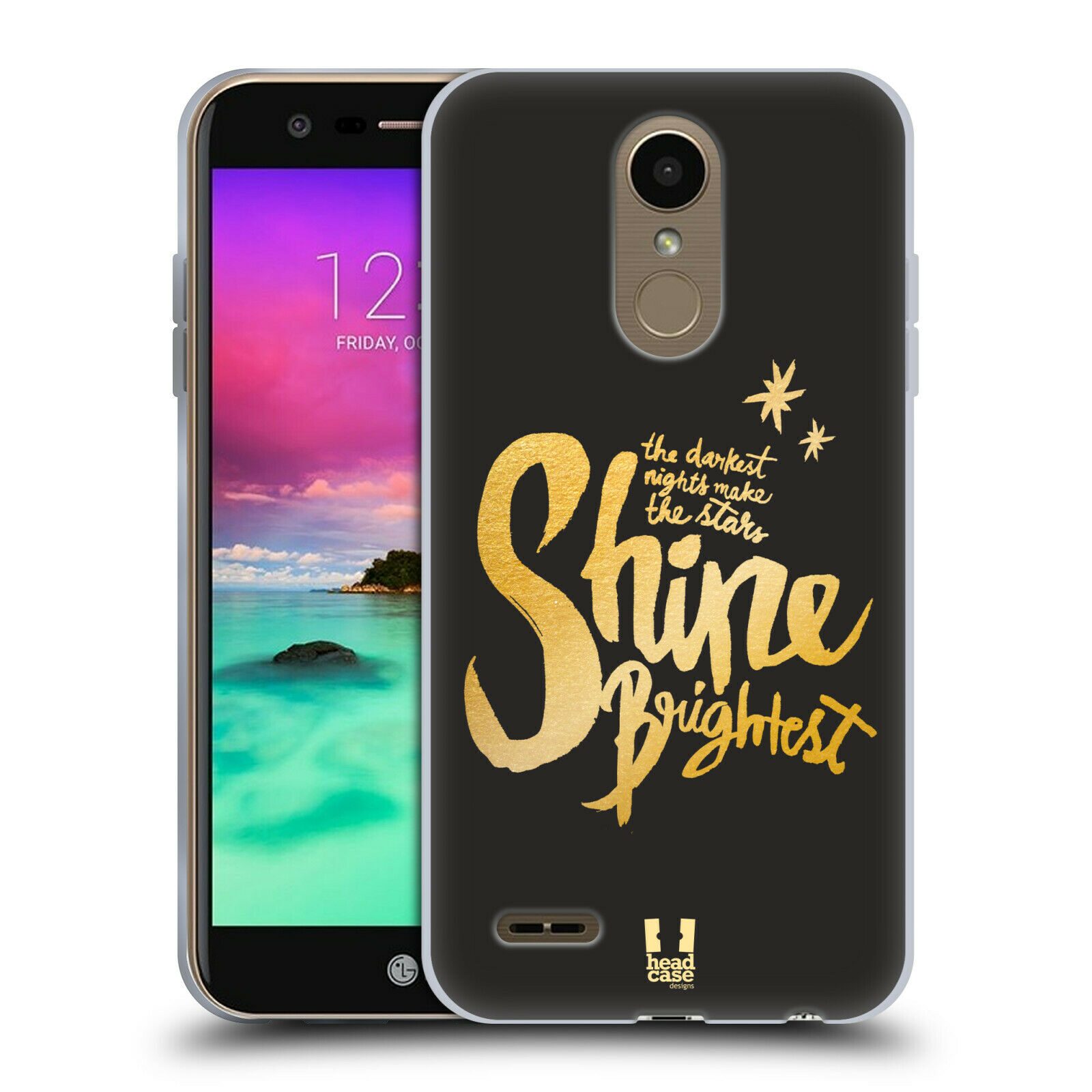 

HEAD CASE DESIGNS GRAND AS GOLD SOFT GEL CASE FOR LG PHONES 1