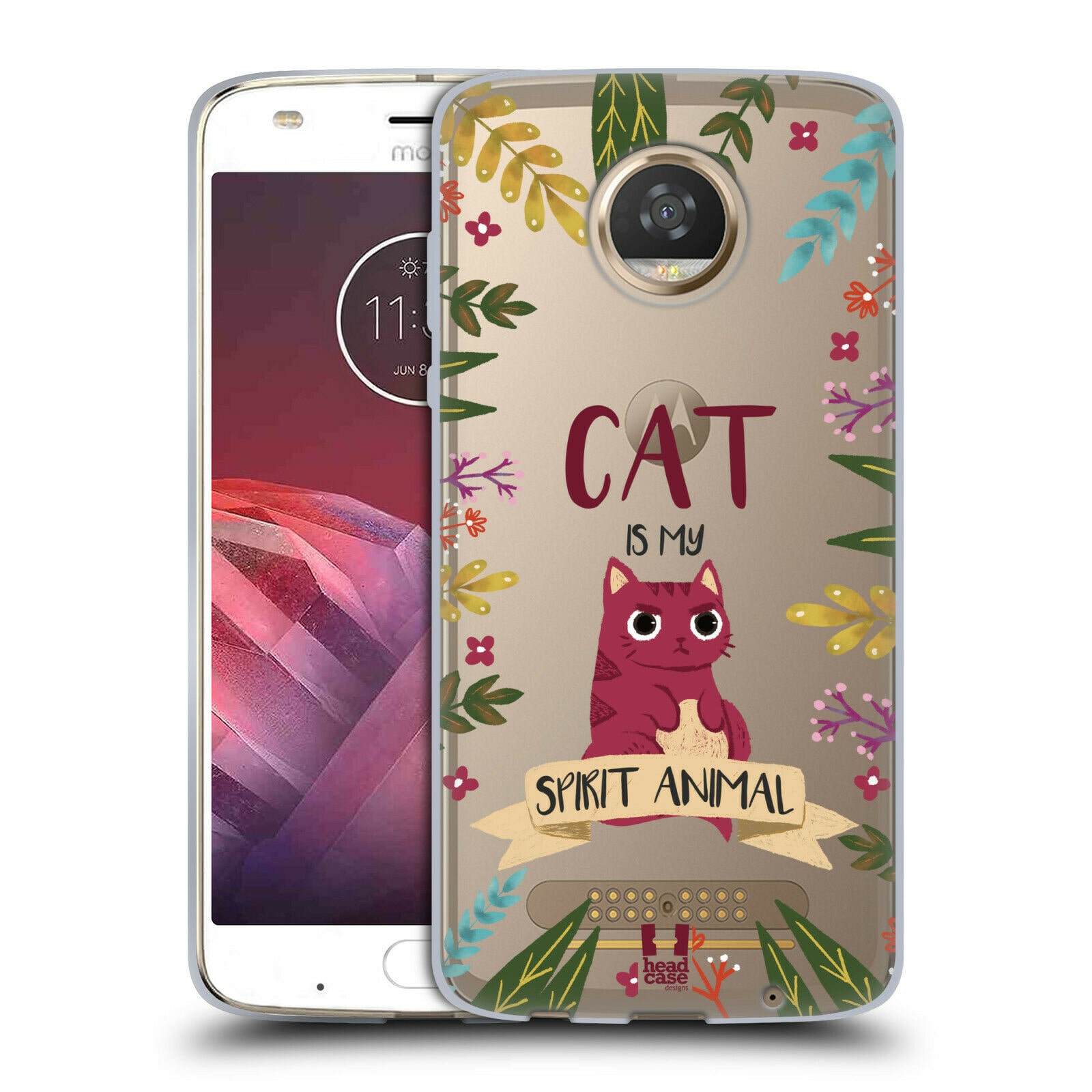 

HEAD CASE DESIGNS SPIRIT ANIMAL ILLUSTRATIONS SOFT GEL CASE FOR MOTOROLA PHONES