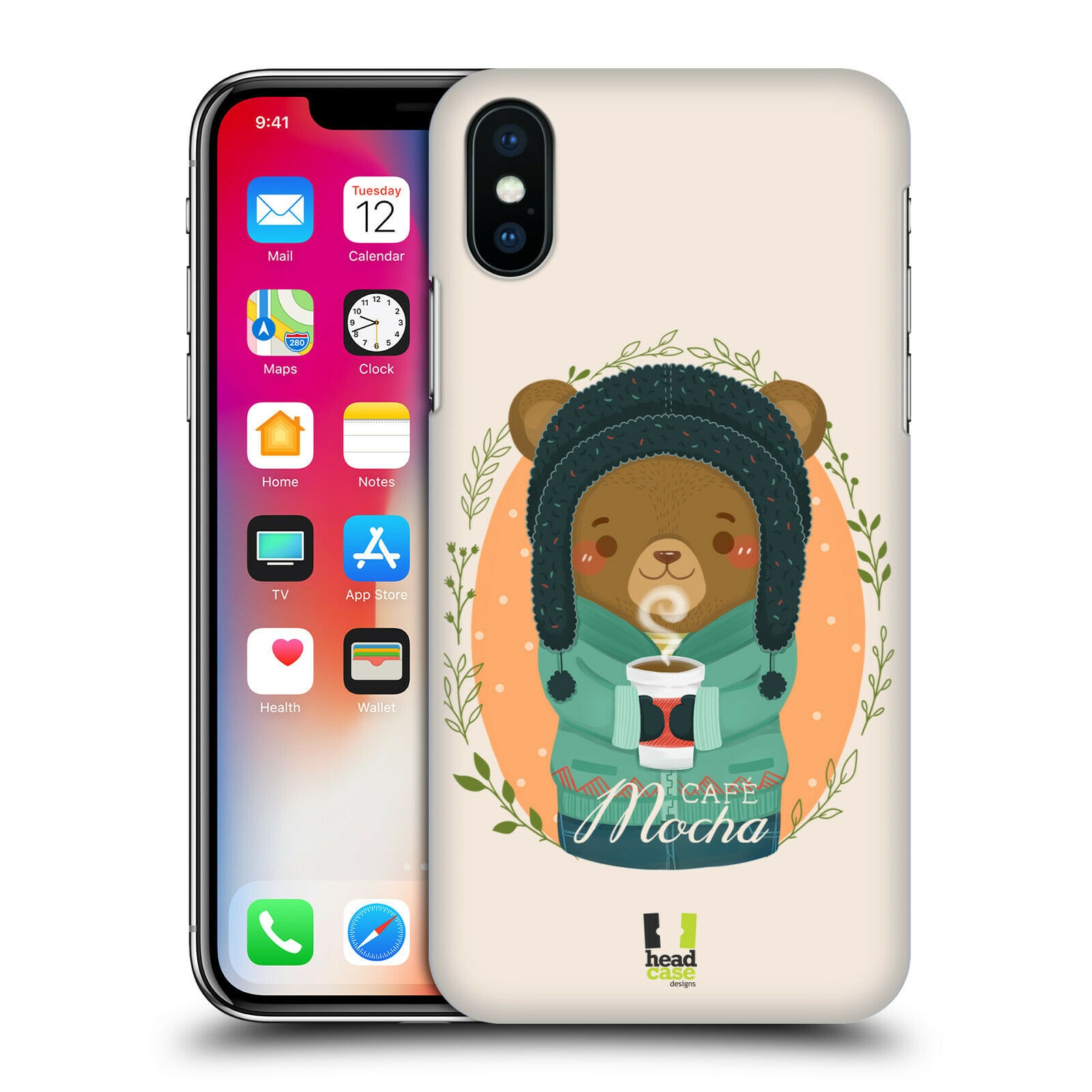 

HEAD CASE DESIGNS WARMTH OF WINTER HARD BACK CASE FOR APPLE iPHONE PHONES