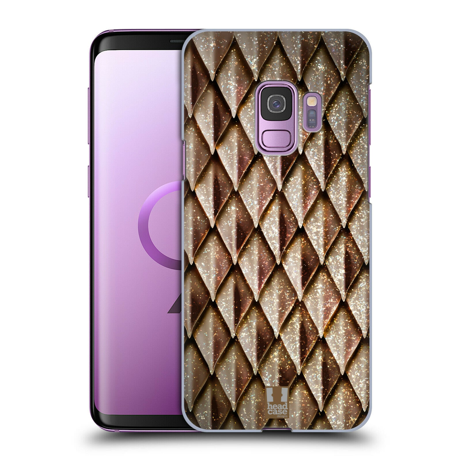 

HEAD CASE DESIGNS METALLIC DRAGON SCALES BACK CASE FOR SAMSUNG PHONES 1