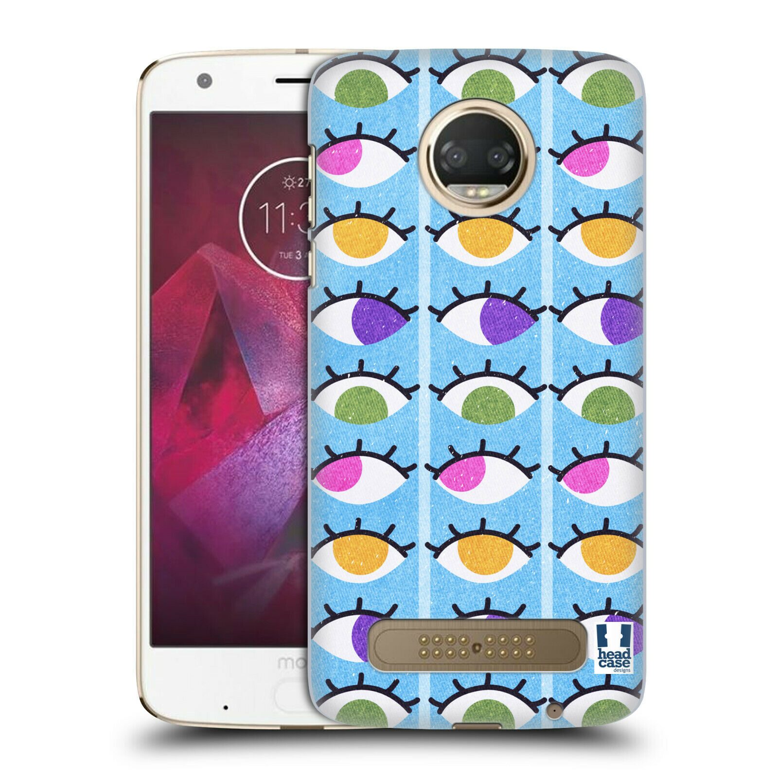 

HEAD CASE DESIGNS EYE DOODLES HARD BACK CASE FOR MOTOROLA PHONES 1