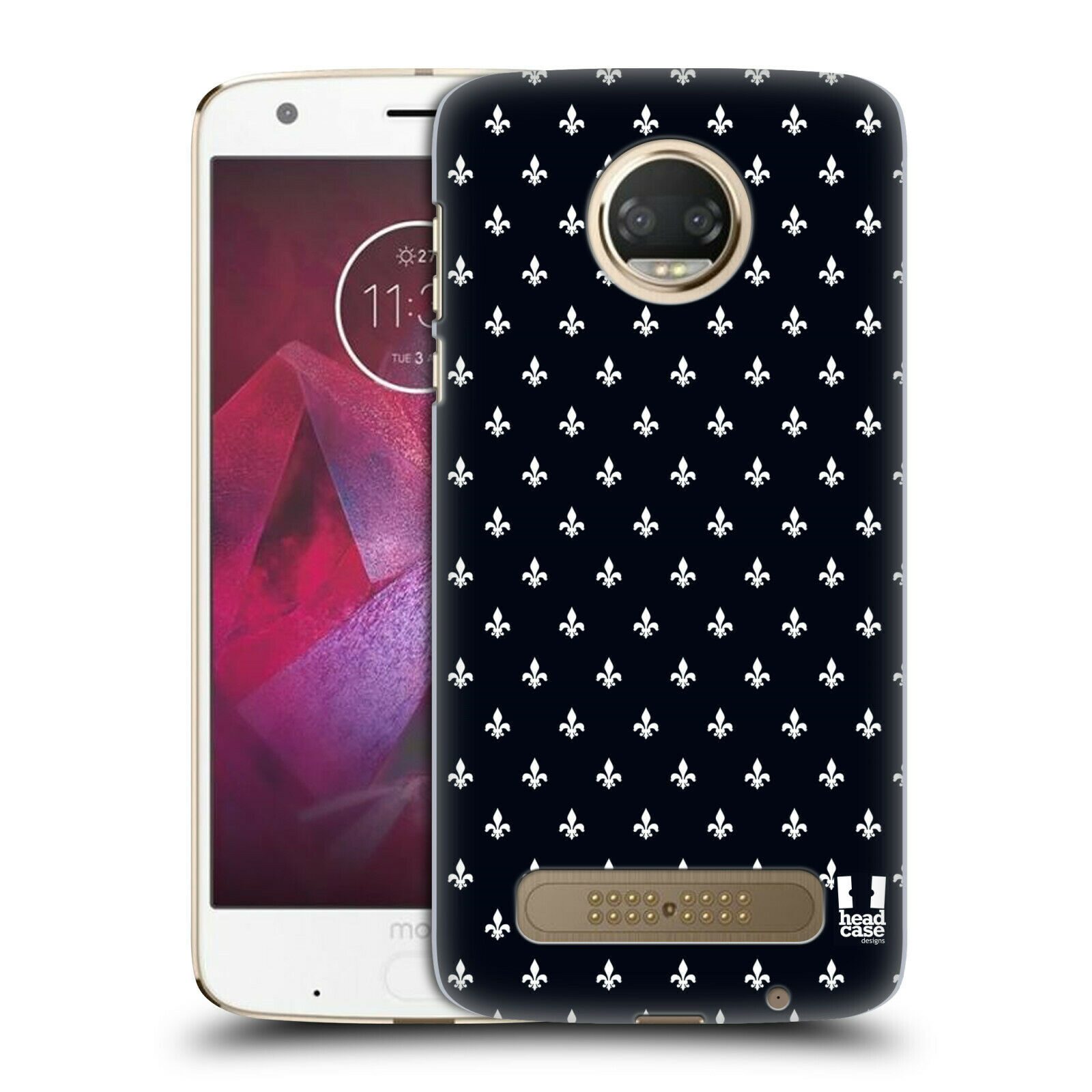 

HEAD CASE DESIGNS FLEUR DE LIS COLLECTION HARD BACK CASE FOR MOTOROLA PHONES 1
