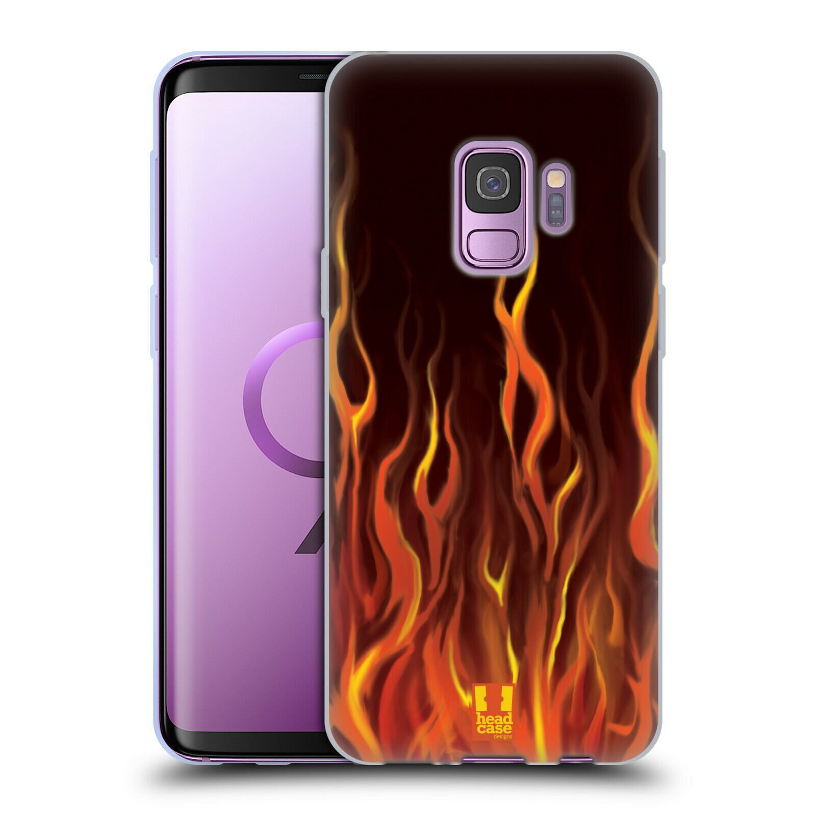 

HEAD CASE DESIGNS HOT ROD FLAMES GEL CASE FOR SAMSUNG PHONES 1