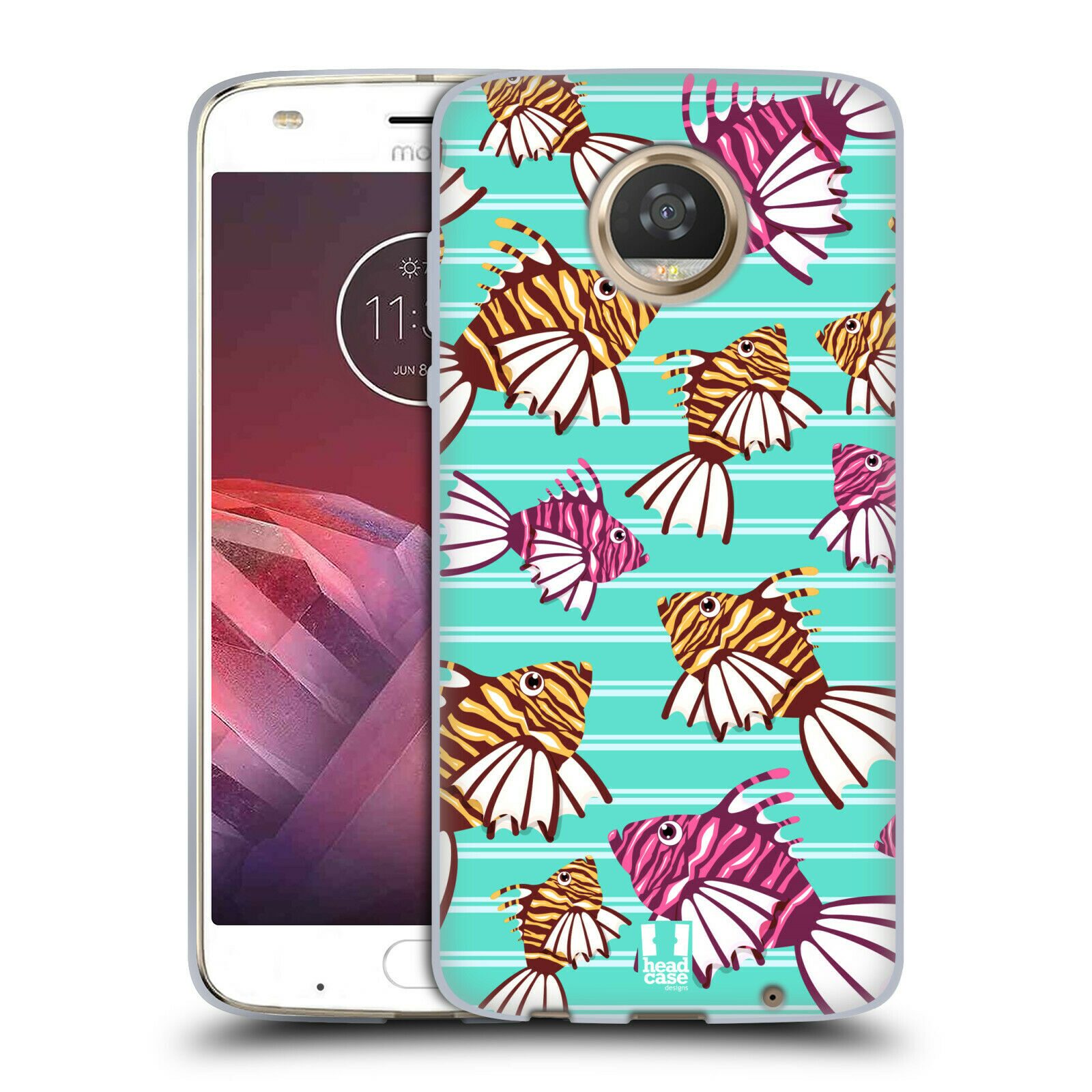 

HEAD CASE DESIGNS SEA PRINTS SOFT GEL CASE FOR MOTOROLA PHONES