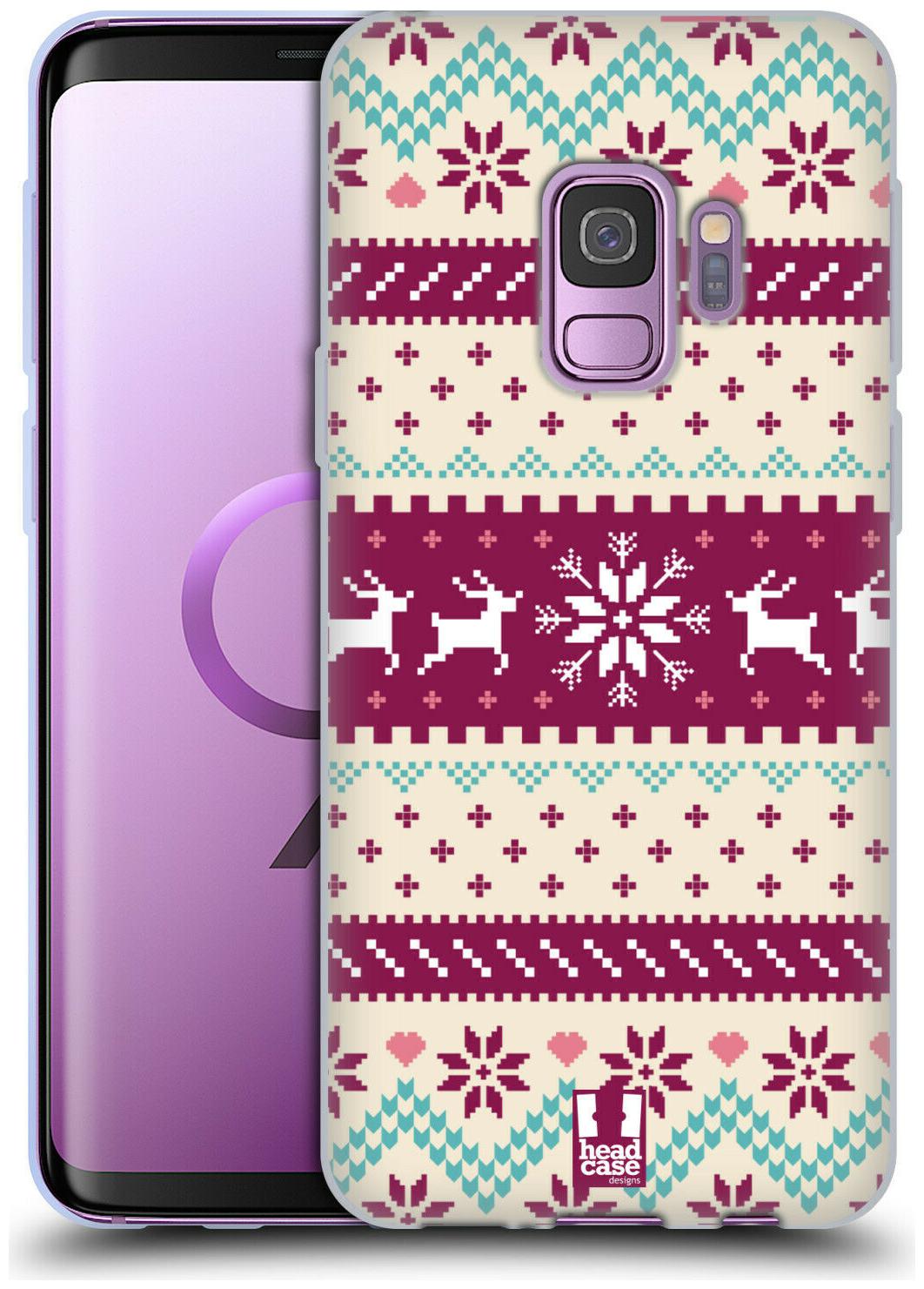 

HEAD CASE DESIGNS FAIR ISLE WINTER PRINTS GEL CASE FOR SAMSUNG PHONES 1