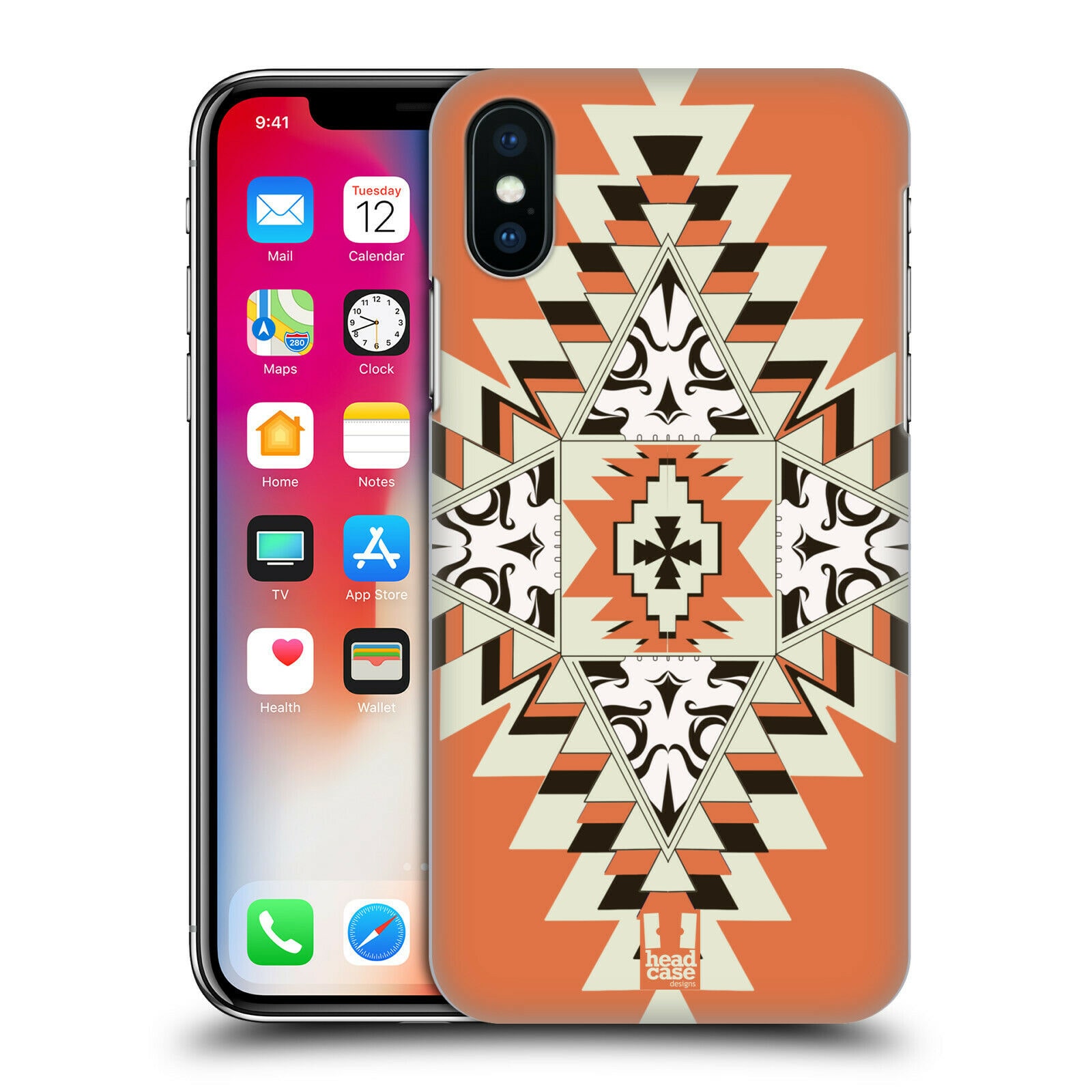

HEAD CASE DESIGNS NAVAJO SKULLS HARD BACK CASE FOR APPLE iPHONE PHONES