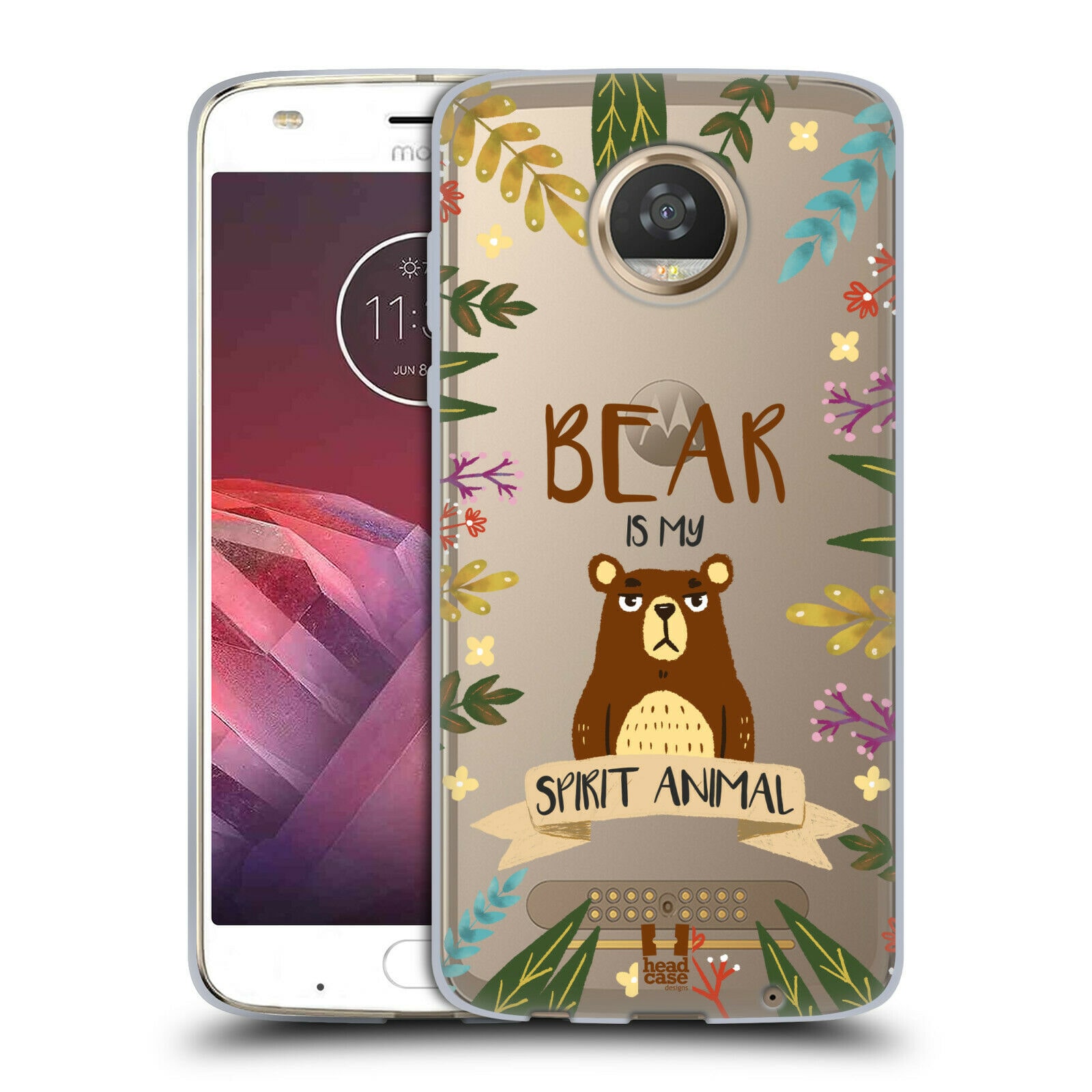 

HEAD CASE DESIGNS SPIRIT ANIMAL ILLUSTRATIONS SOFT GEL CASE FOR MOTOROLA PHONES