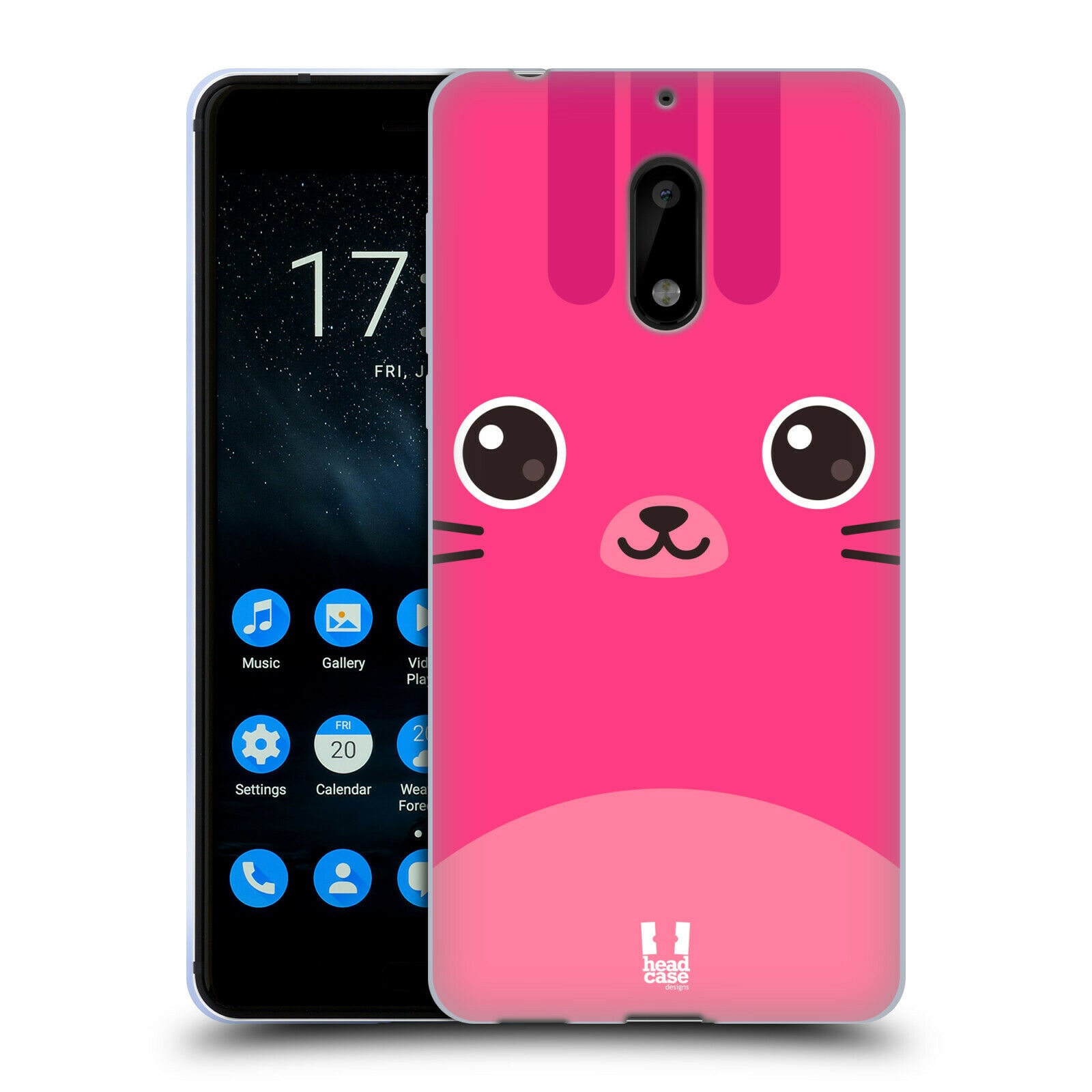

HEAD CASE DESIGNS CARTOON ANIMAL FACES 3 GEL CASE FOR NOKIA PHONES 1