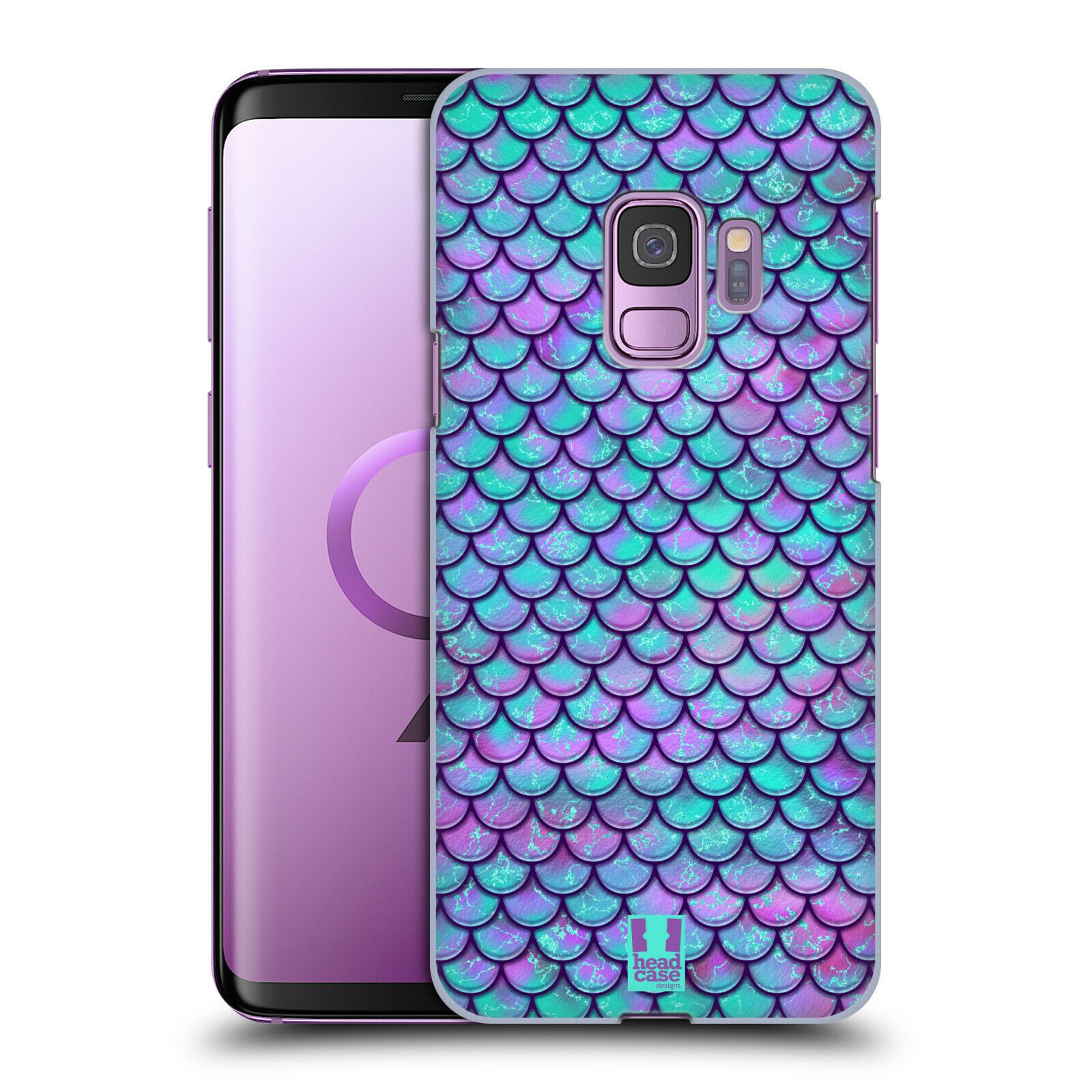 

HEAD CASE DESIGNS MERMAID SCALES 2 HARD BACK CASE FOR SAMSUNG PHONES 1