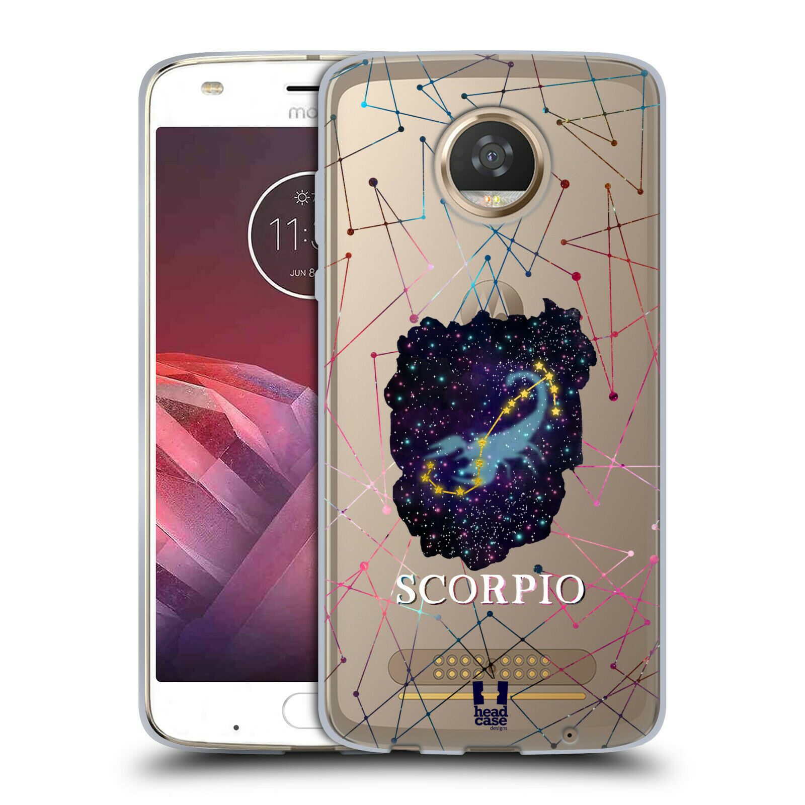 

HEAD CASE DESIGNS ZODIAC CONSTELLATION GEL CASE FOR MOTOROLA PHONES