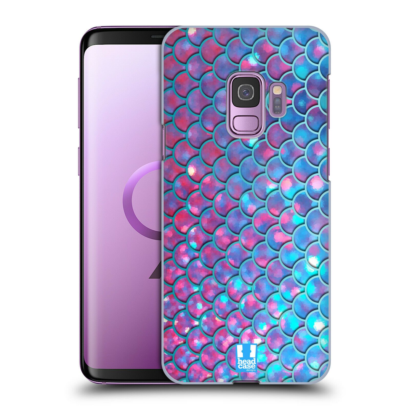 

HEAD CASE DESIGNS MERMAID SCALES 2 HARD BACK CASE FOR SAMSUNG PHONES 1