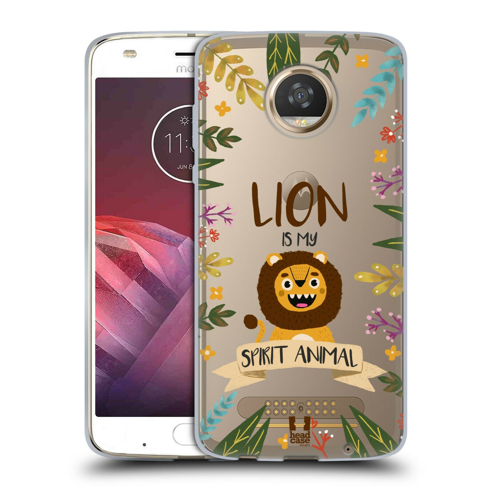 

HEAD CASE DESIGNS SPIRIT ANIMAL ILLUSTRATIONS SOFT GEL CASE FOR MOTOROLA PHONES