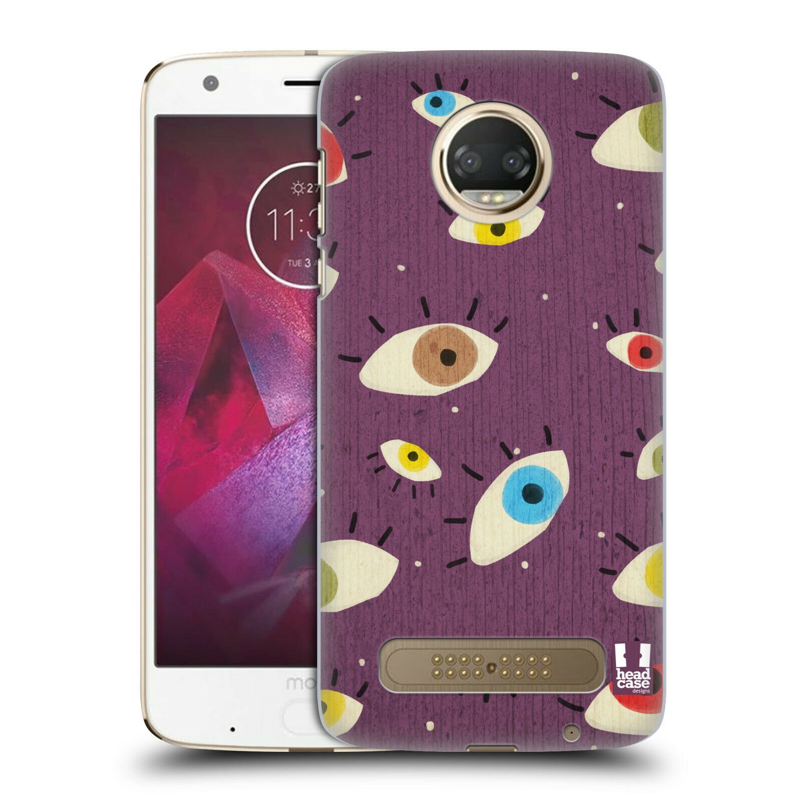 

HEAD CASE DESIGNS EYE DOODLES HARD BACK CASE FOR MOTOROLA PHONES 1