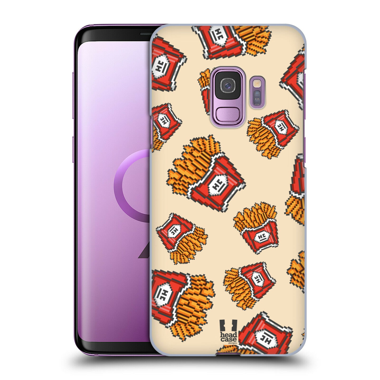 

HEAD CASE DESIGNS PIXEL FOOD BACK CASE FOR SAMSUNG PHONES 1