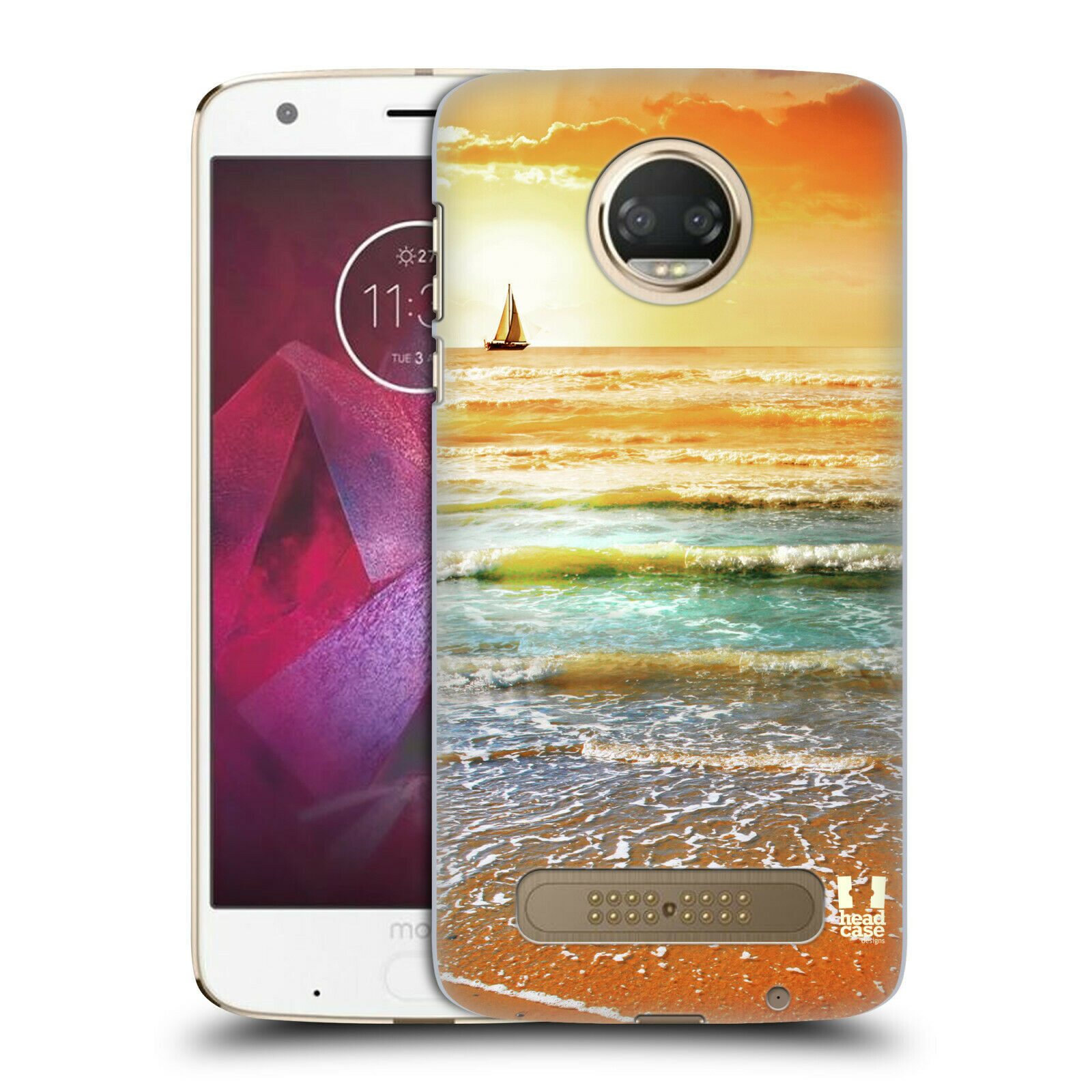 

HEAD CASE DESIGNS BEAUTIFUL BEACHES HARD BACK CASE FOR MOTOROLA PHONES 1