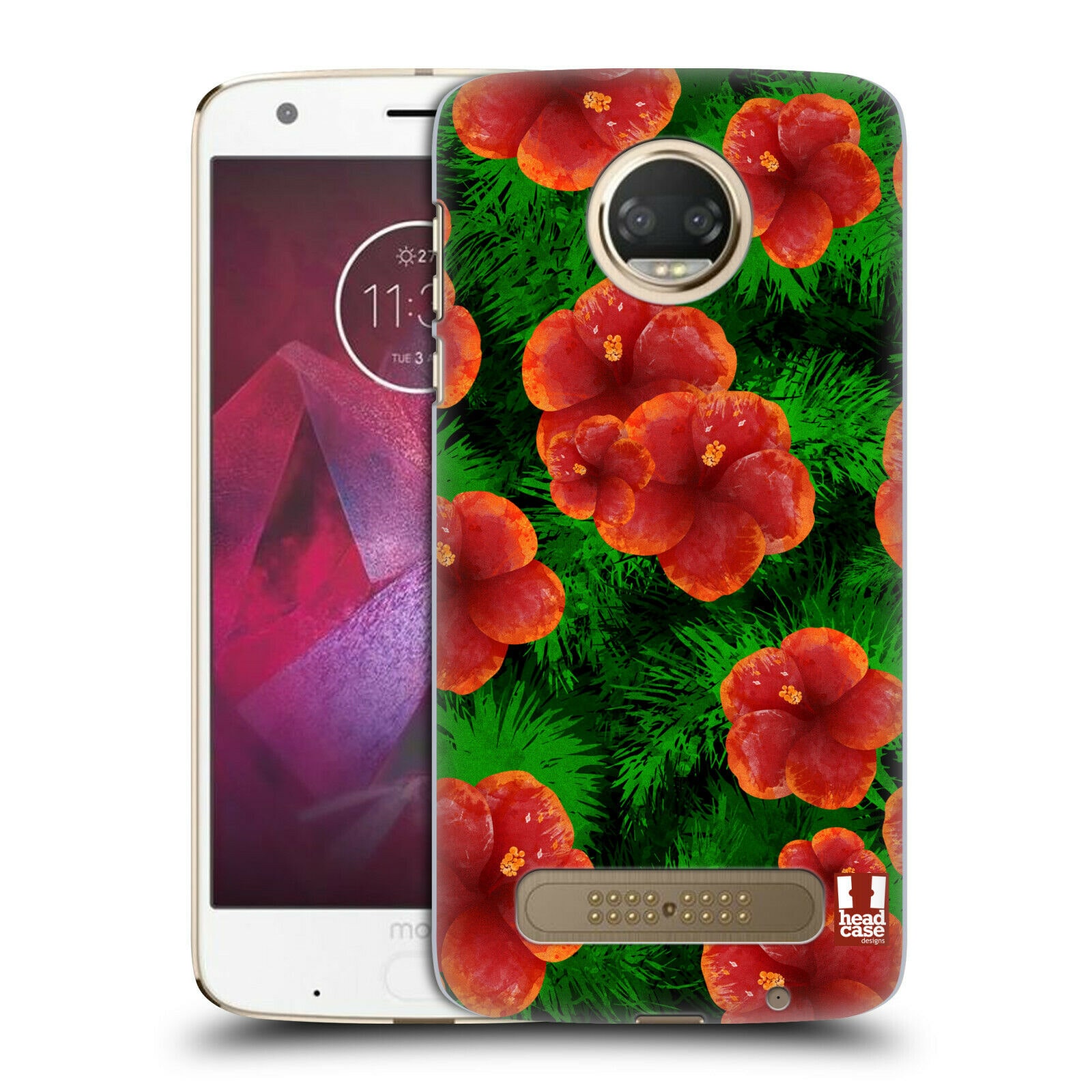 

HEAD CASE DESIGNS TROPICAL PARADISE HARD BACK CASE FOR MOTOROLA PHONES 1