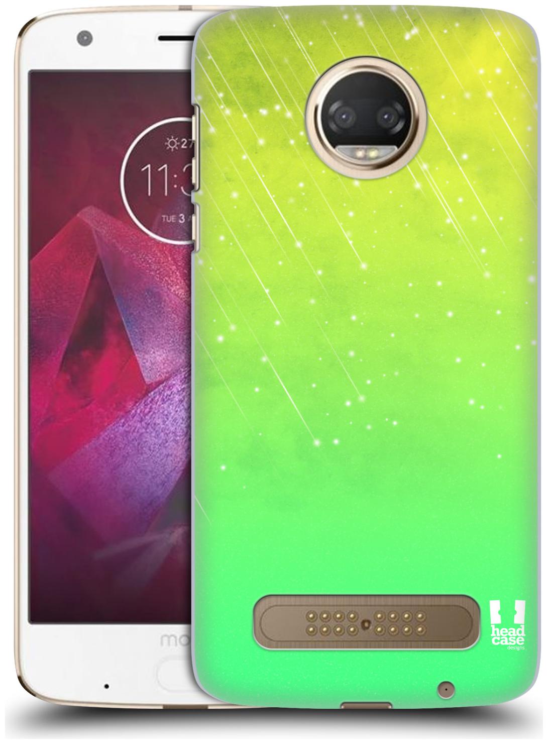 

HEAD CASE DESIGNS NEON RAIN OMBRE HARD BACK CASE FOR MOTOROLA PHONES 1