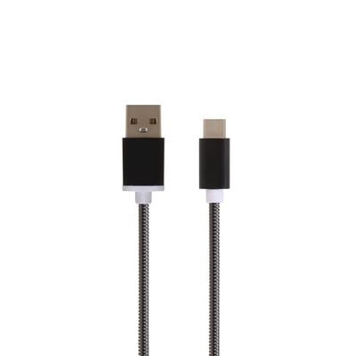 

High-Speed Unbreakable USB Cable Metal Spring Android USB Charging Cable With High-Speed Data Sync - 1 m(ASSORTED COLOURS)
