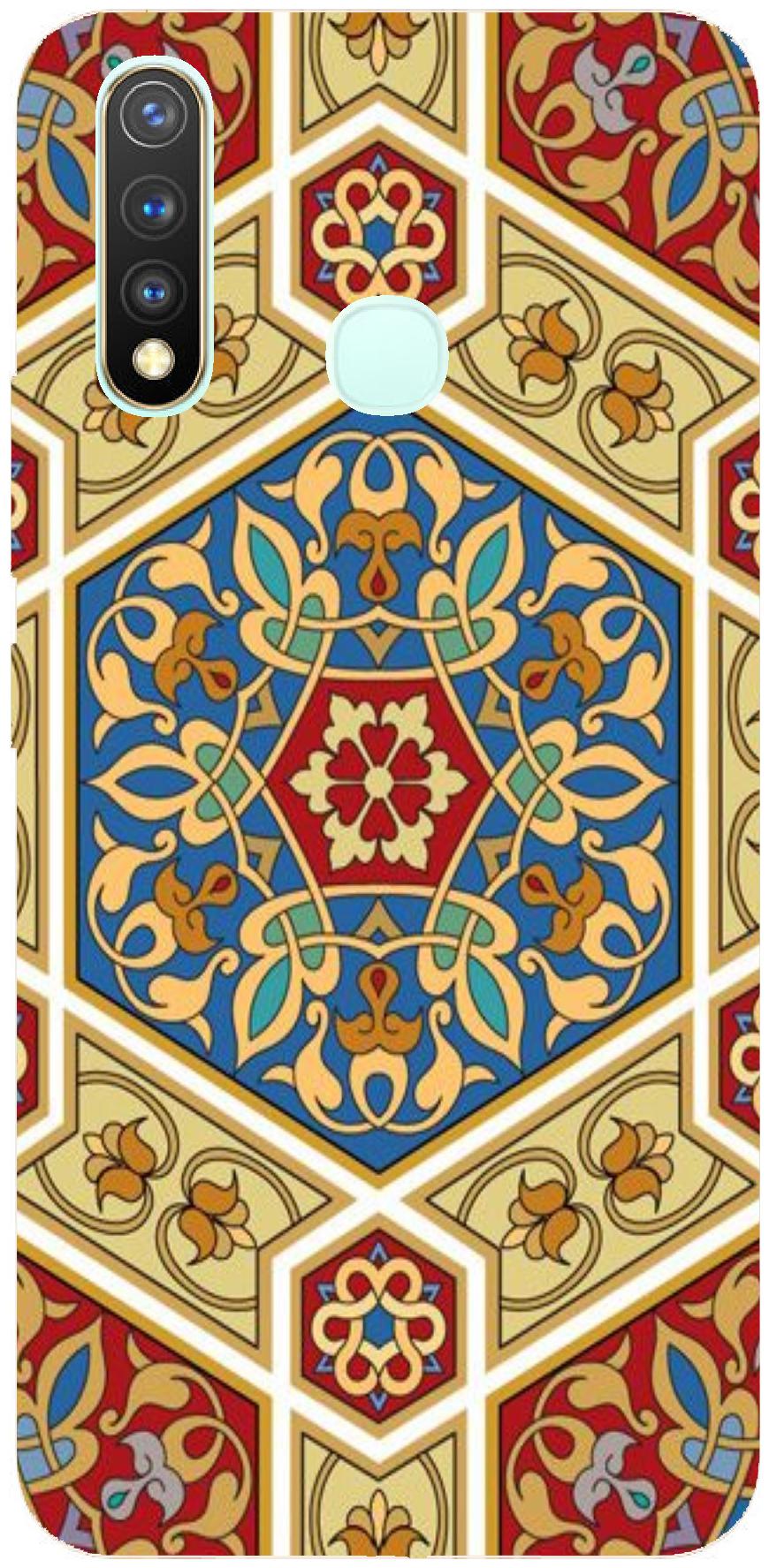 

High Twist Silicone Back Cover For Vivo Y19 ( Multi )