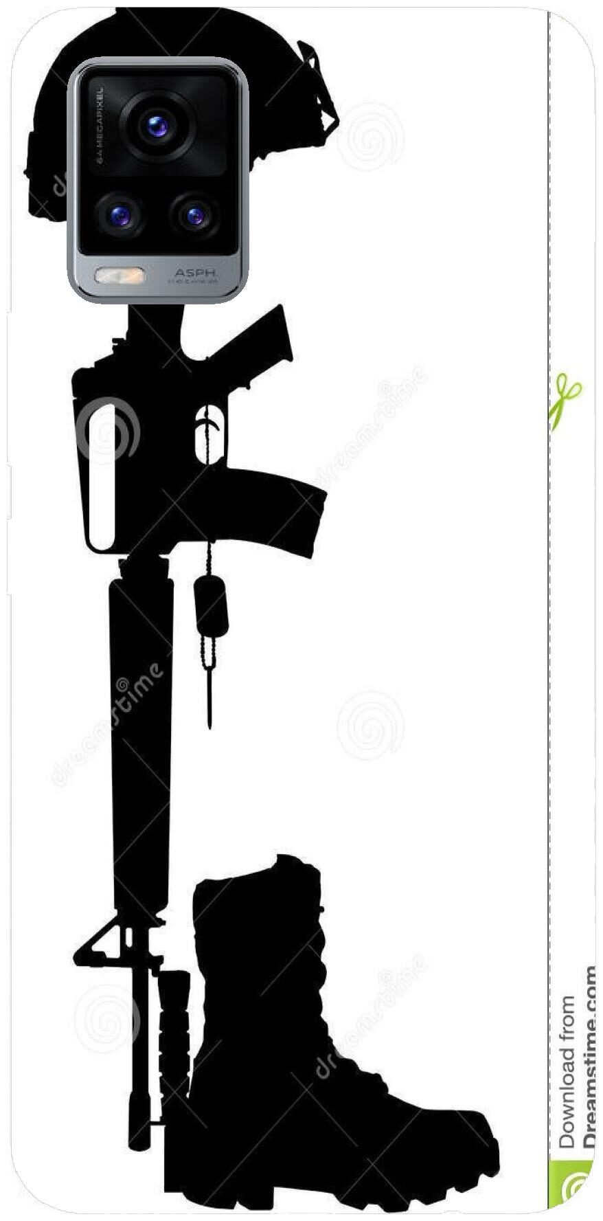 

High Twist Silicone Back Cover For Vivo V20 ( Multi )