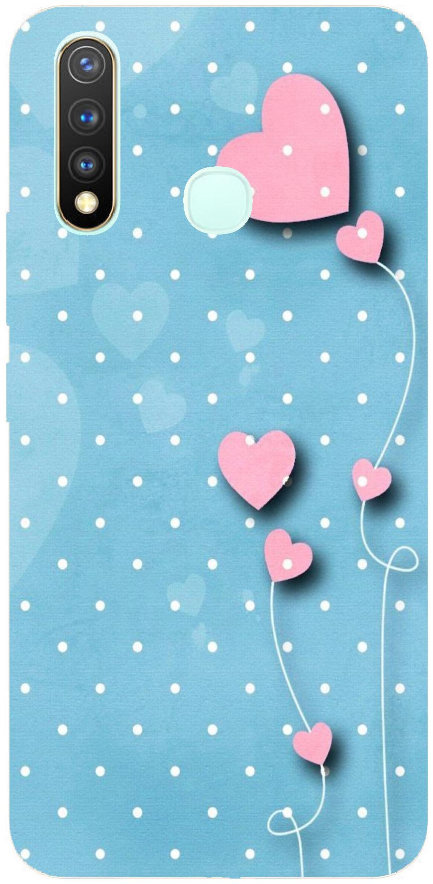 

High Twist Silicone Back Cover For Vivo Y19 ( Multi )