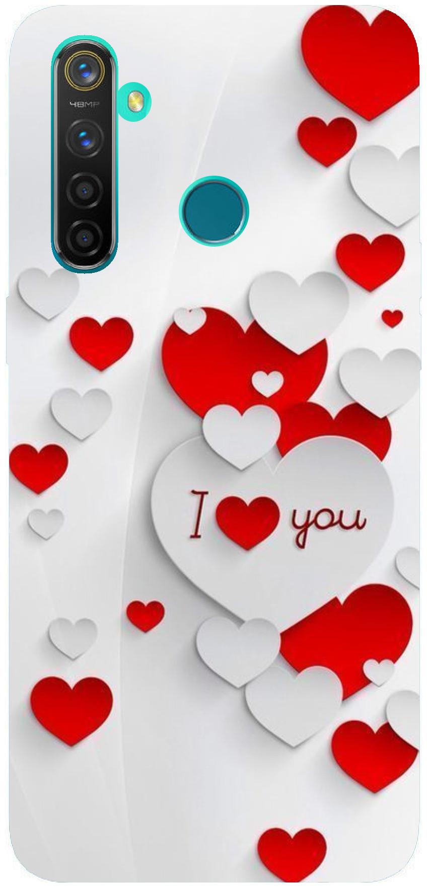 

High Twist Silicone Back Cover For Realme 5 Pro ( Multi )