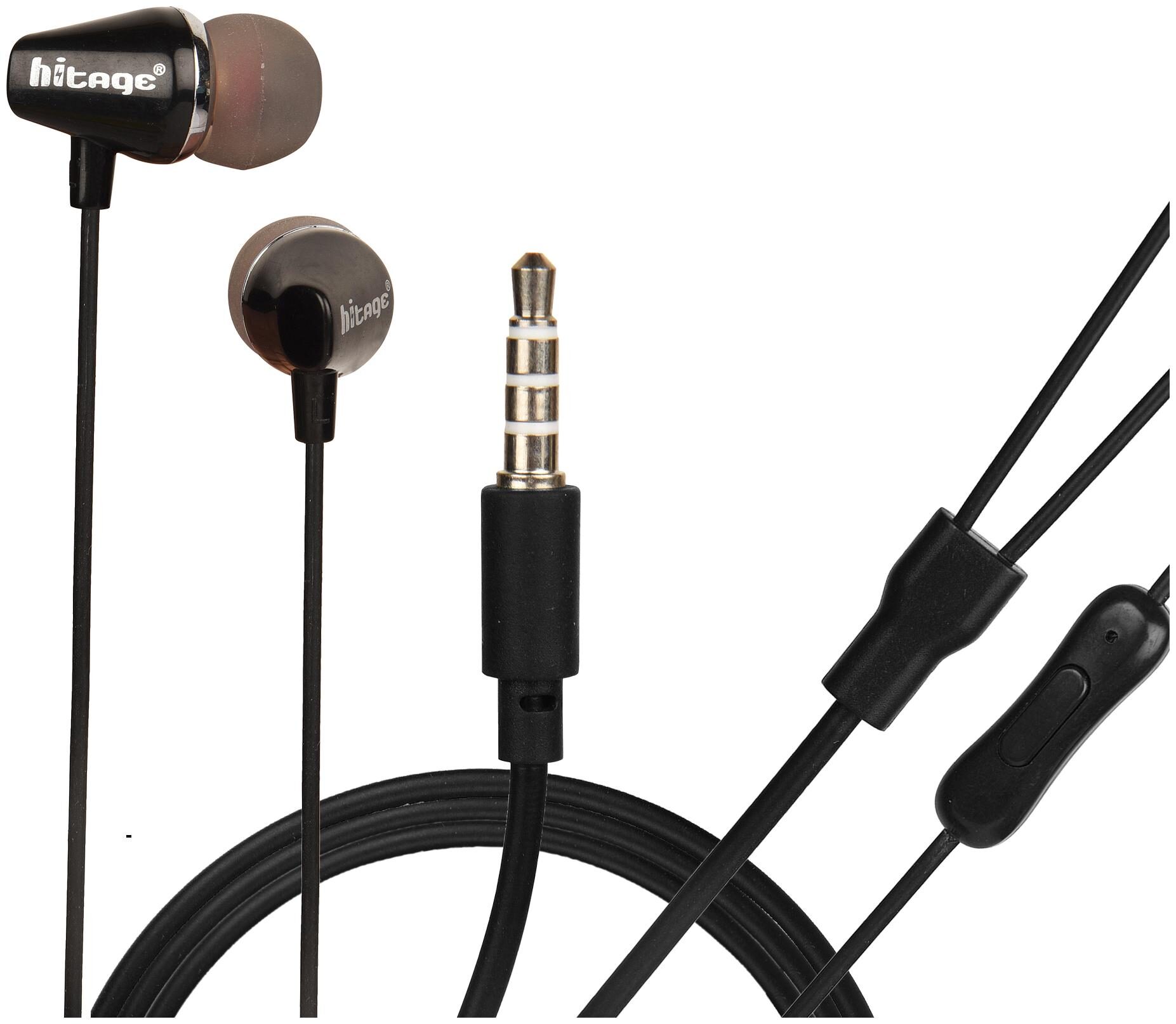 

HITAGE HB941BK In-Ear Wired Headphone ( Black )