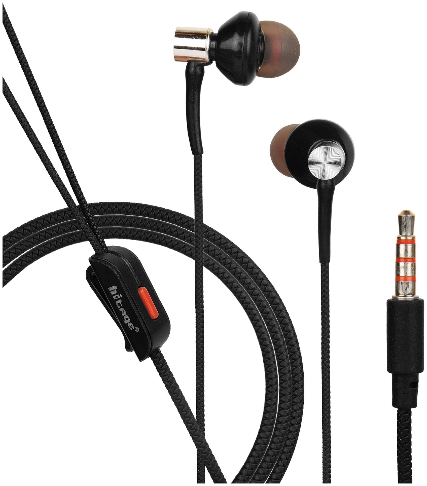 

HITAGE B6768BK In-Ear Wired Headphone ( Black )