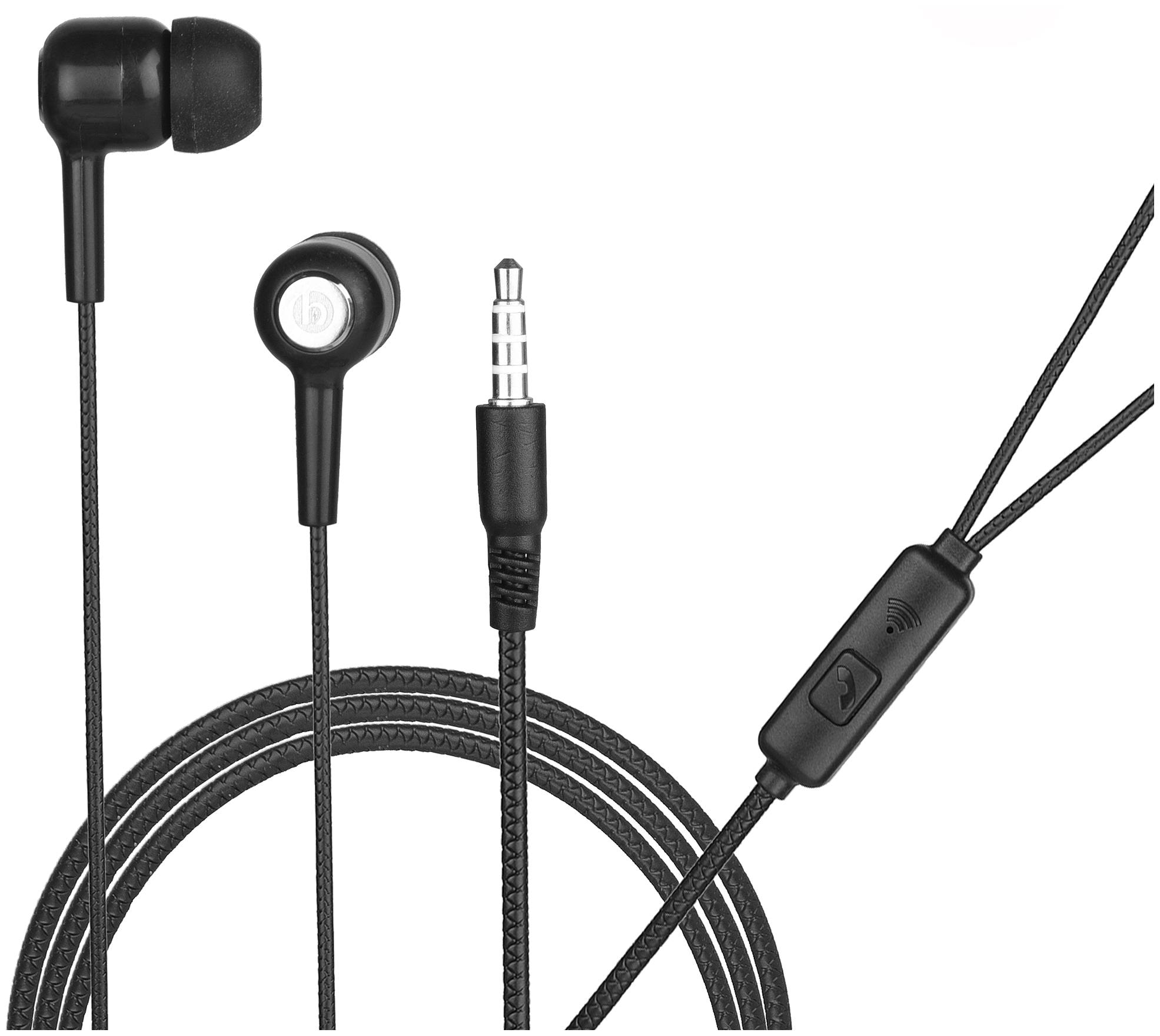 

HITAGE Music Extra Bass HP276BL In-Ear Wired Headphone ( Black )