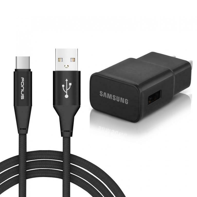 

HOME WALL ADAPTIVE FAST CHARGER 6FT TYPE-C USB CABLE DATA K9C for SMARTPHONES