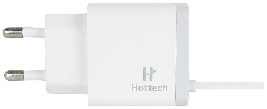 

Hottech Fast Charging Wall Charger - 2 USB Ports