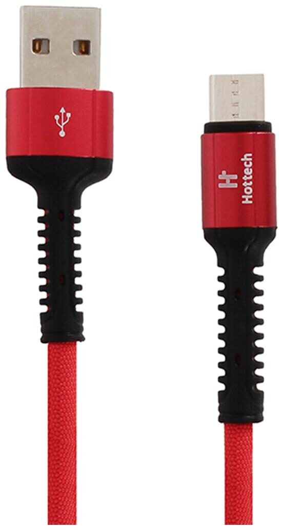 

Hottech Charging Cable USB Red