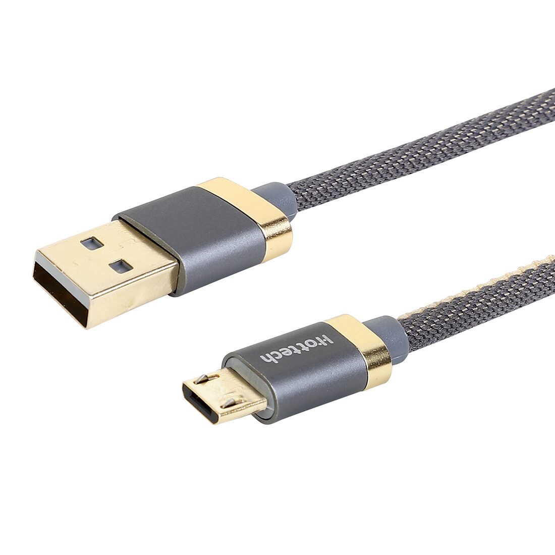 

Hottech IOS Charging Cable Grey